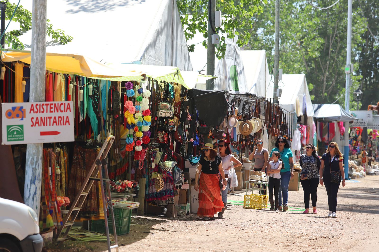 Imágenes del inicio de la Romería en la aldea almonteña