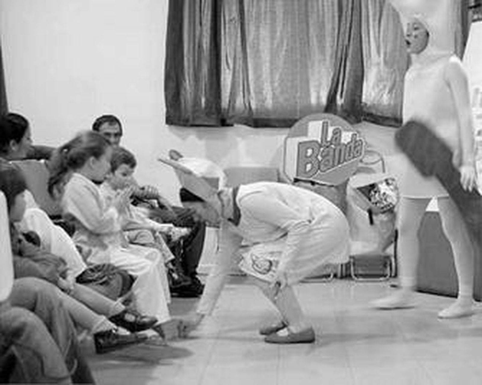 Imagen de la actividad desarrollada ayer en el hospital.