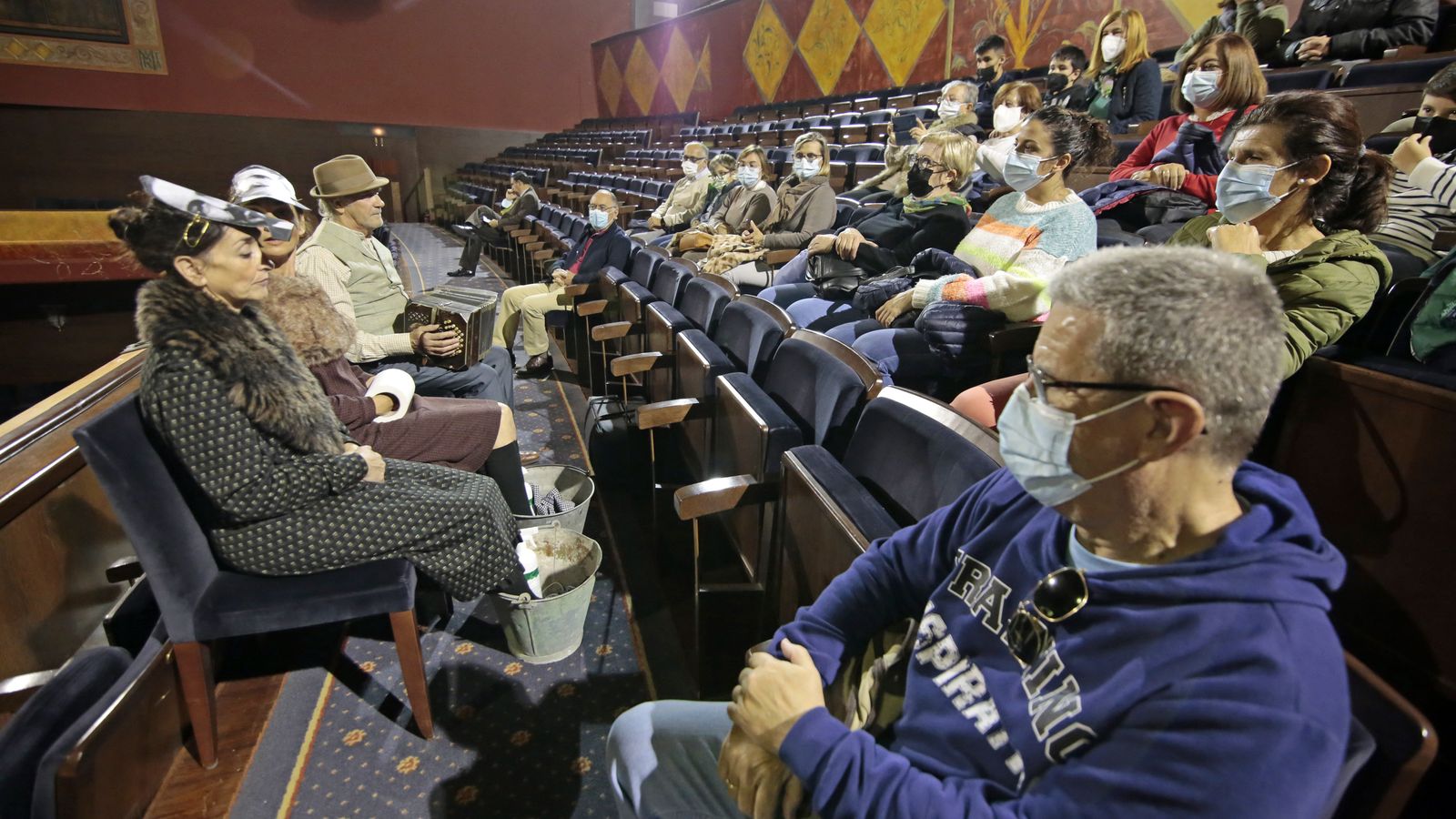 Imágenes de las visitas teatralizadas al teatro Villamarta