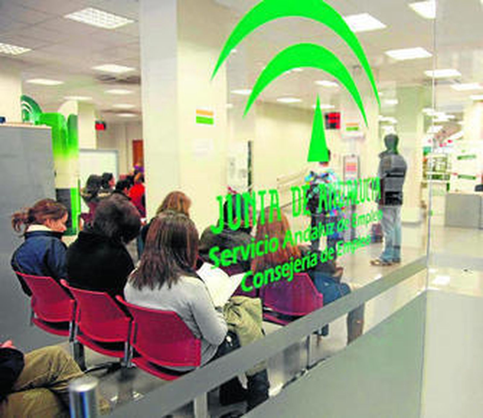 Oficina del Servicio Andaluz de Empleo en Córdoba.