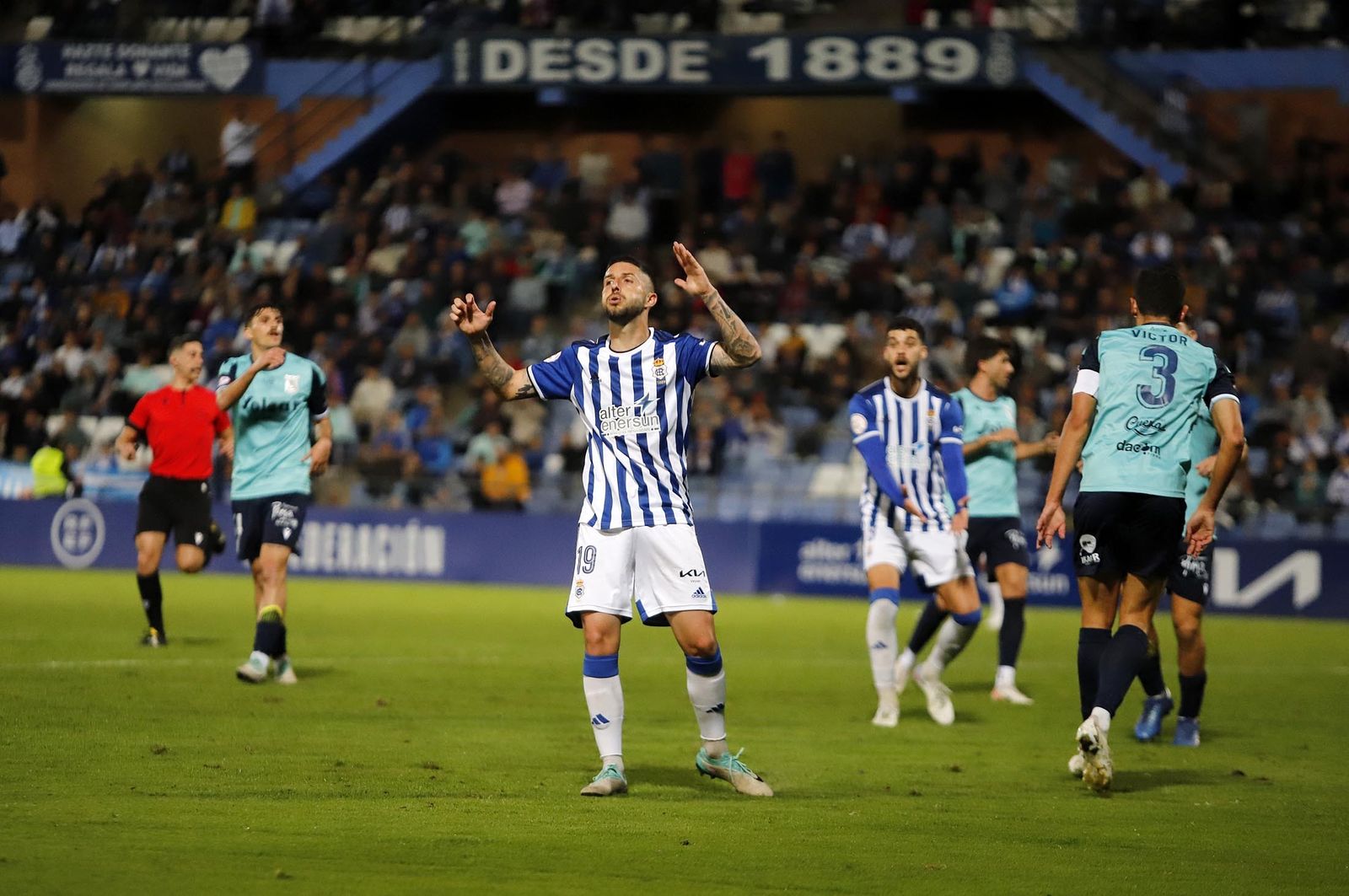 Imágenes del Recreativo Huelva-At Sanluqueño