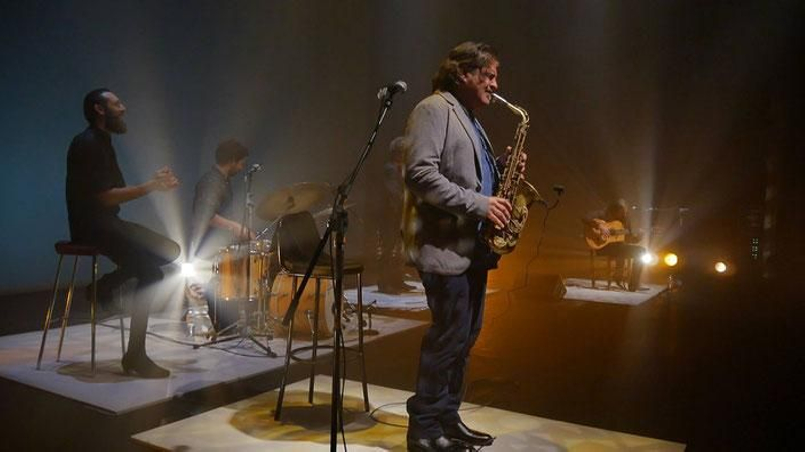 El saxofonista sevillano Gautama del Campo.