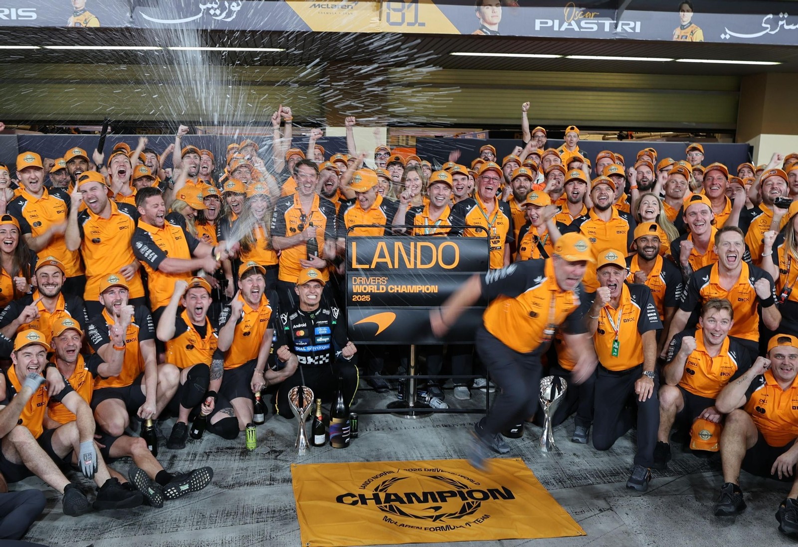 Las fotos del título mundial de Lando Norris en la Fórmula 1