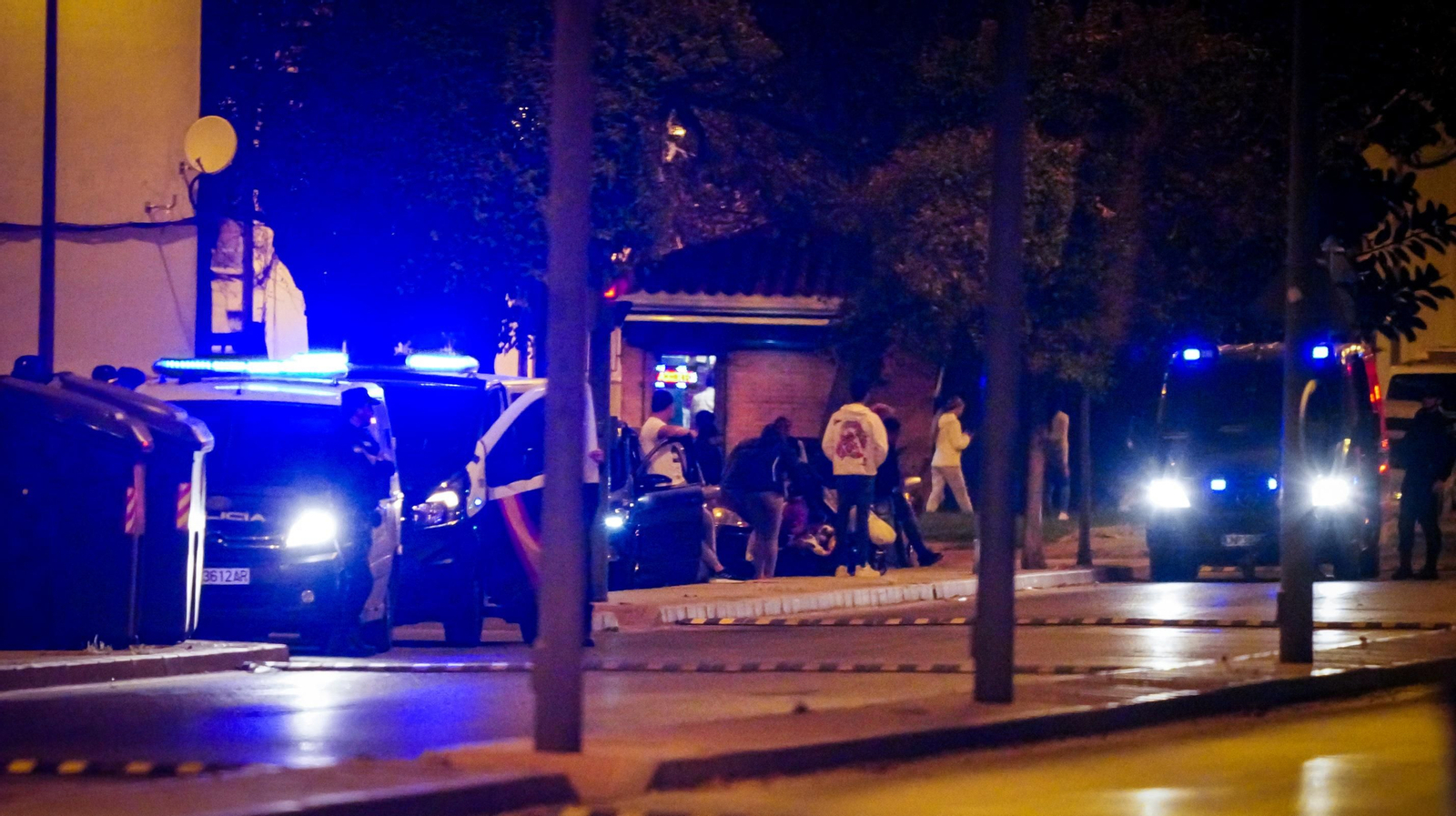 Fuerte dispositivo policial y  drones vigilan la Zona Sur de Jerez