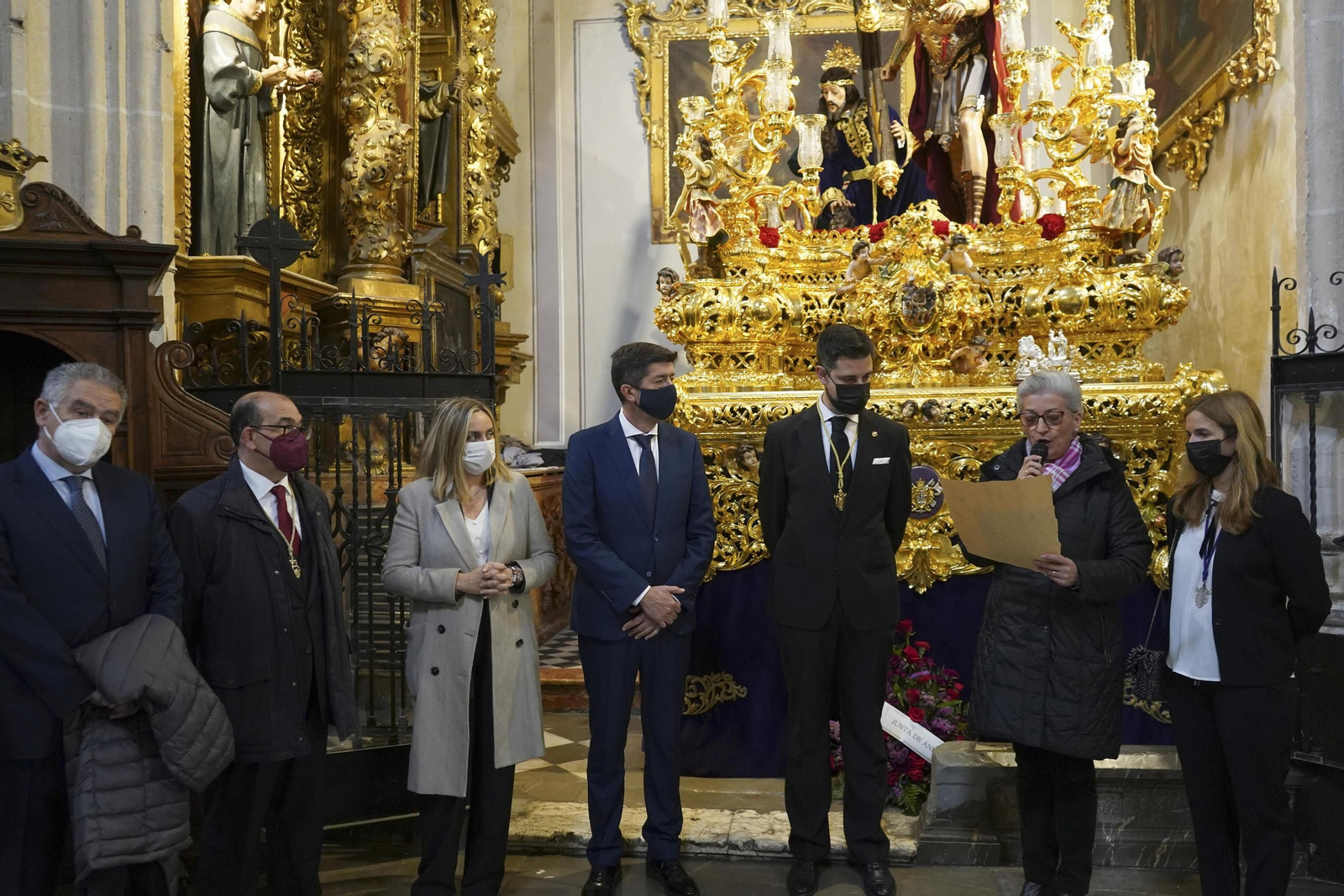 El edicto de Poncio Pilatos, con voz de mujer