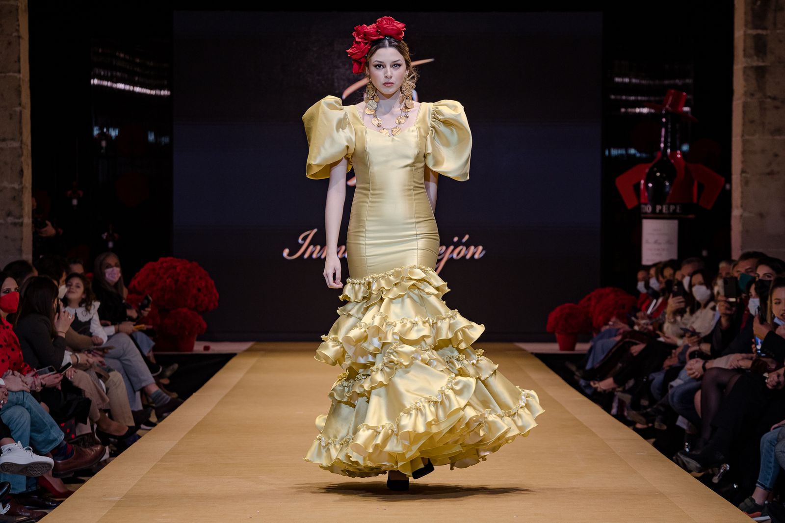 El desfile de Isabel Avedú, Luisa Reyes e Inma Castrejón en la Pasarela Flamenca de Jerez, todas las fotos