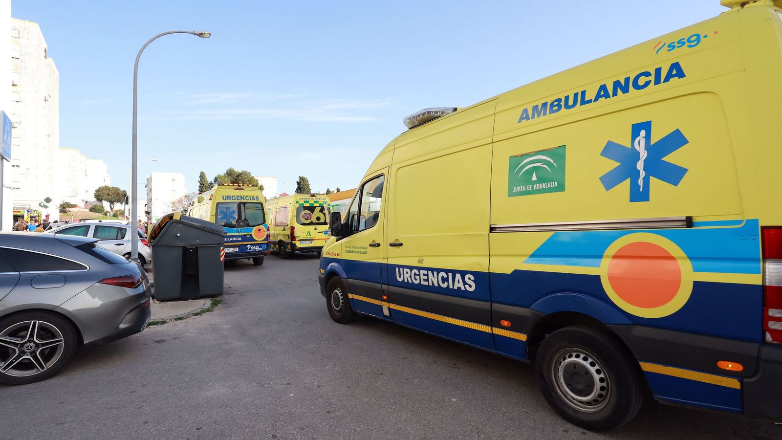 Incendio en una vivienda de San Telmo en Jerez