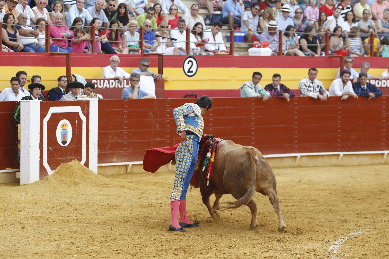 Fotogalería corrida toros Feria Santa Ana-Roquetas de Mar-El Juli-Perera-Aguado