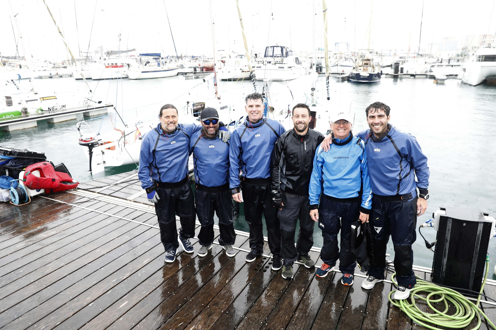 Las fotos de la primera jornada del Campeonato de Andalucía de vela J/80 en La Línea