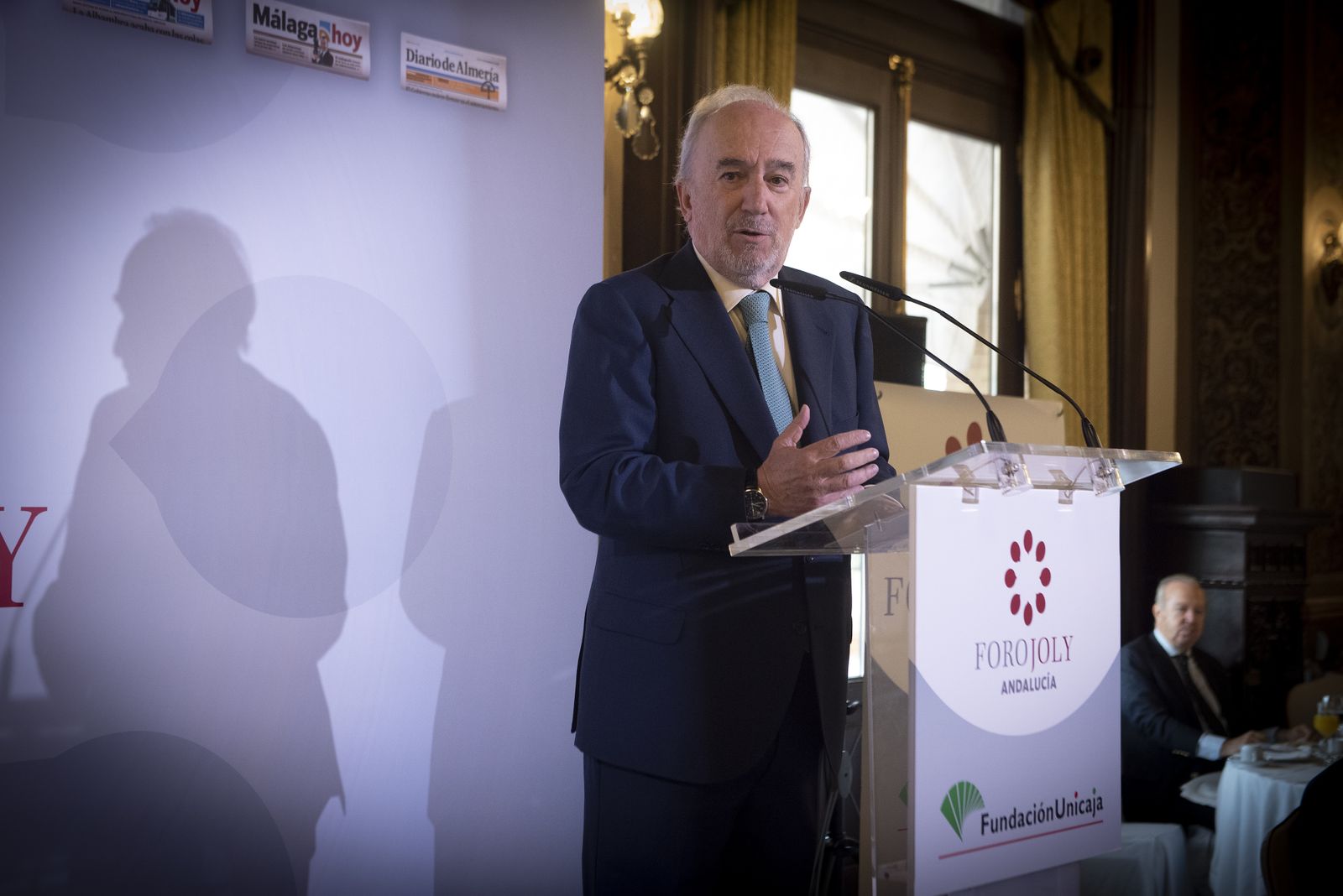 Imágenes del Foro Joly con el director de la Real Academia Española, Santiago Muñoz Machado