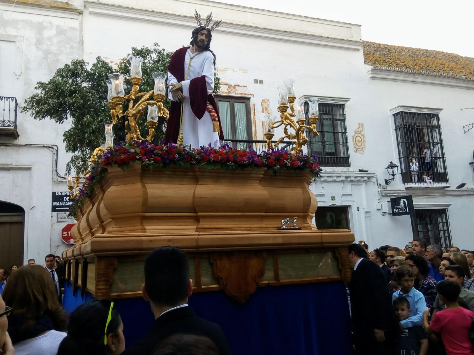 El Prendimiento realizó ayer su primera estación de penitencia como hermandad.