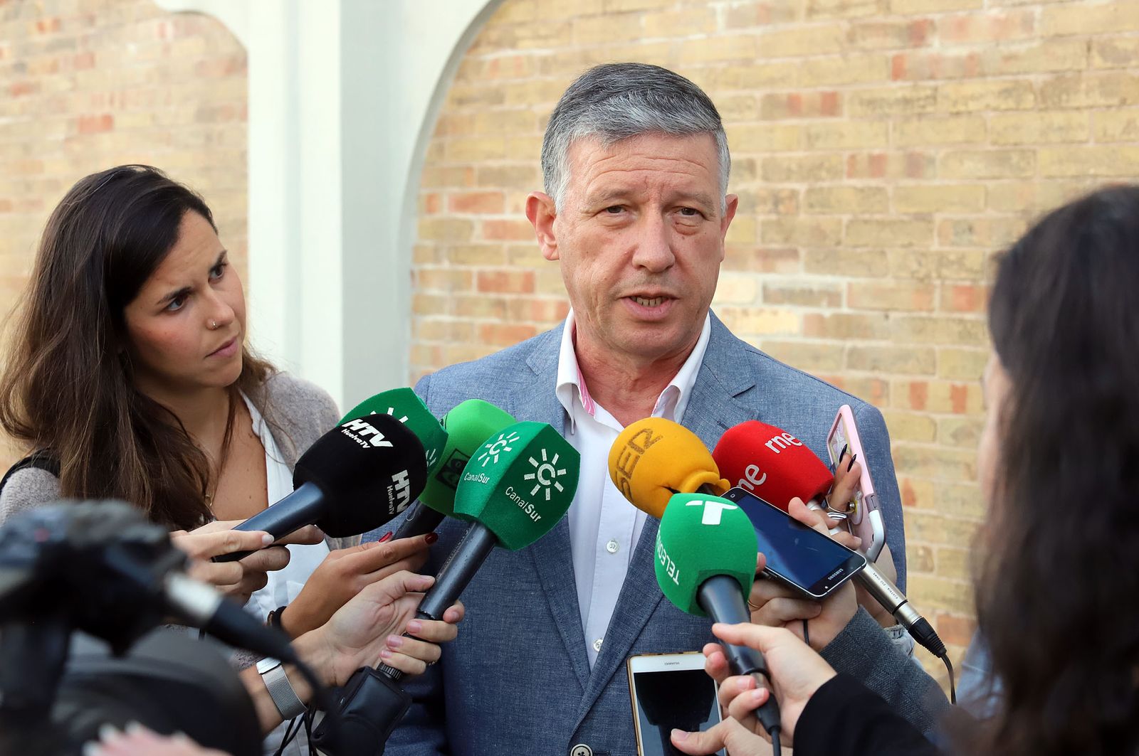 Carmelo Romero, alcalde de Palos y candidato al Congreso.