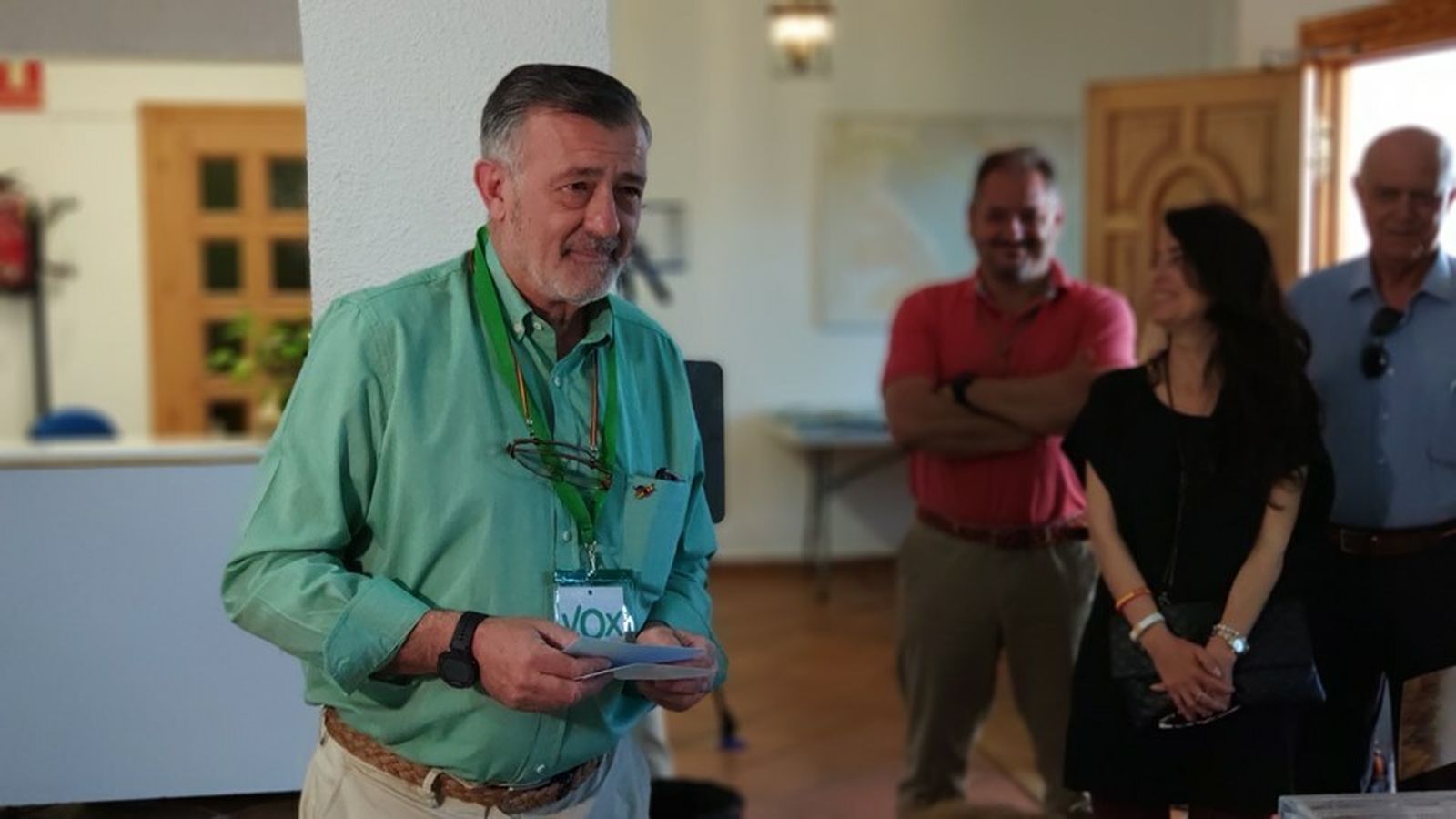 José Enrique Lara, presidente provincial de Vox en Málaga.