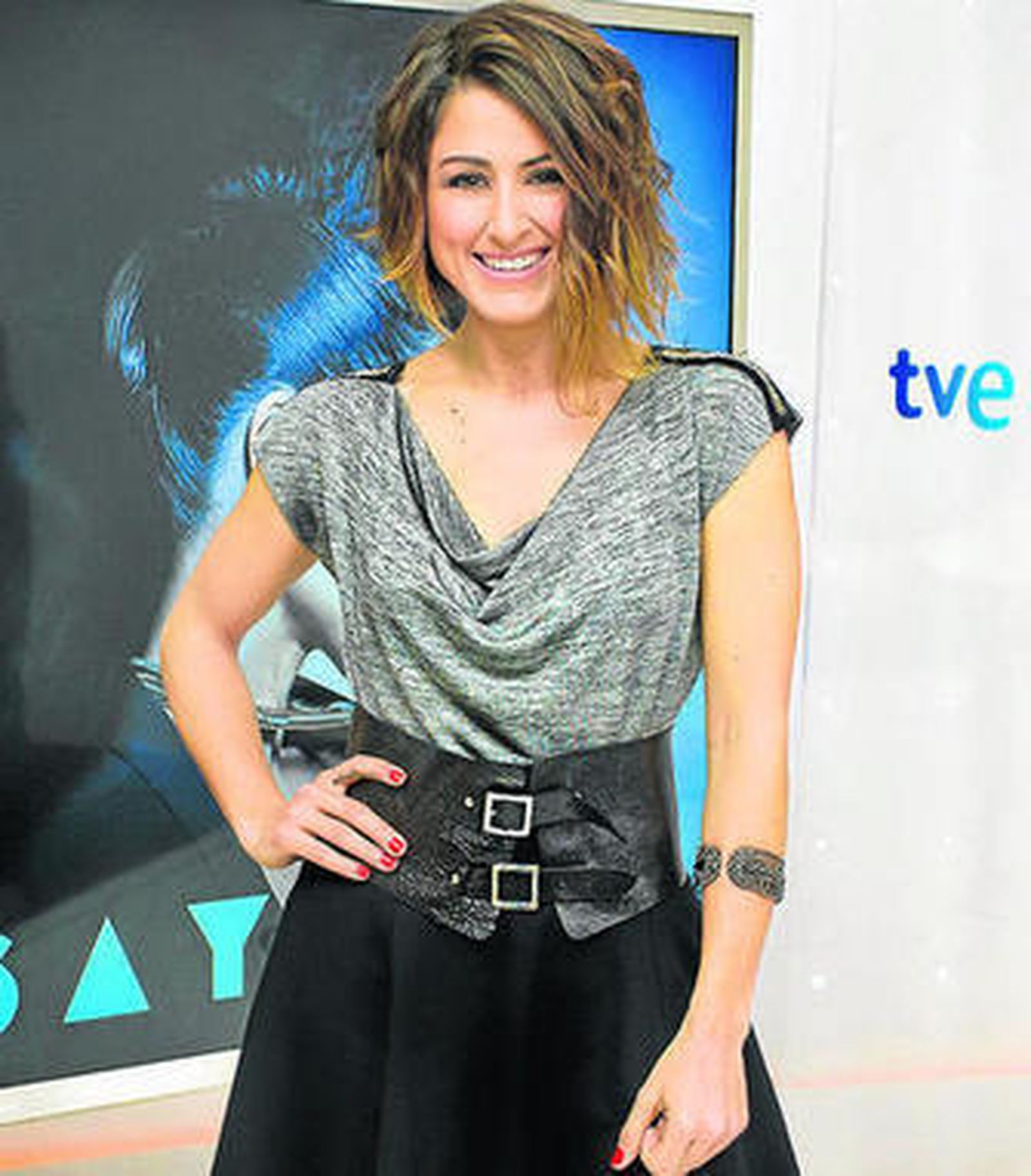 Barei, en su posado de esta semana en Madrid antes de partir a Estocolmo.