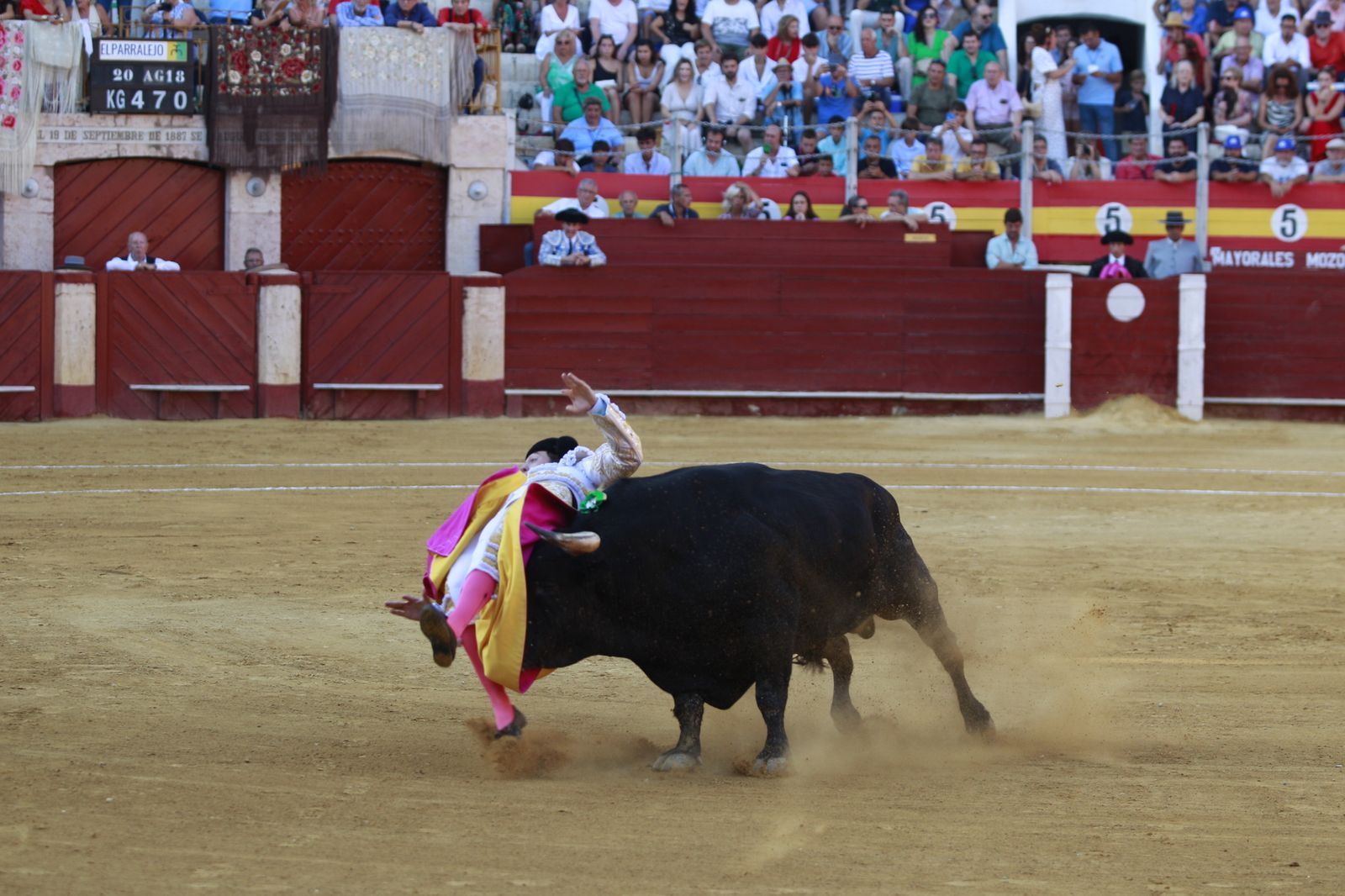 Imágenes del triunfo del torero almeriense Jorge Martínez el día de su alternativa