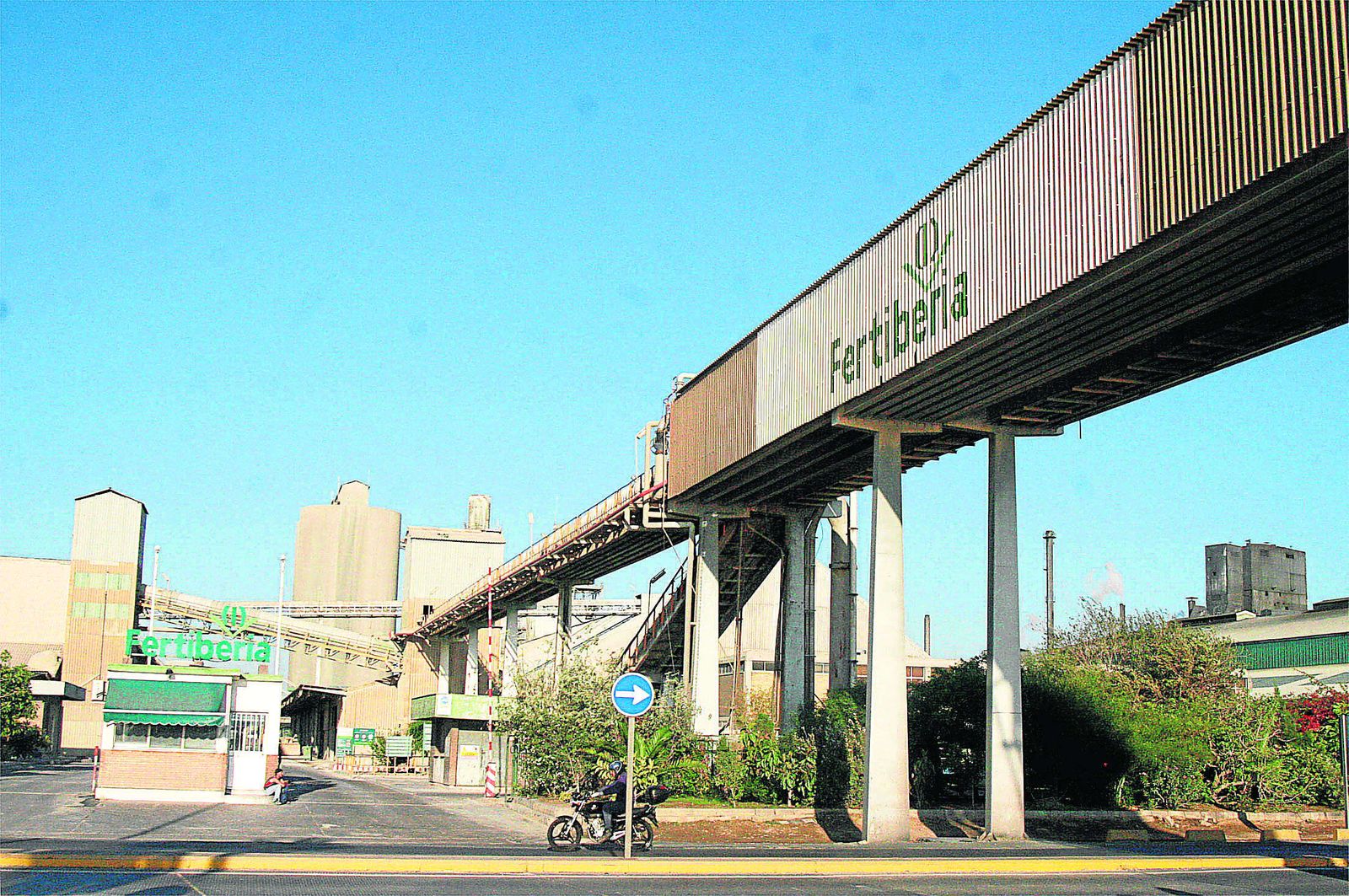 Fábrica de Fertiberia en Huelva.