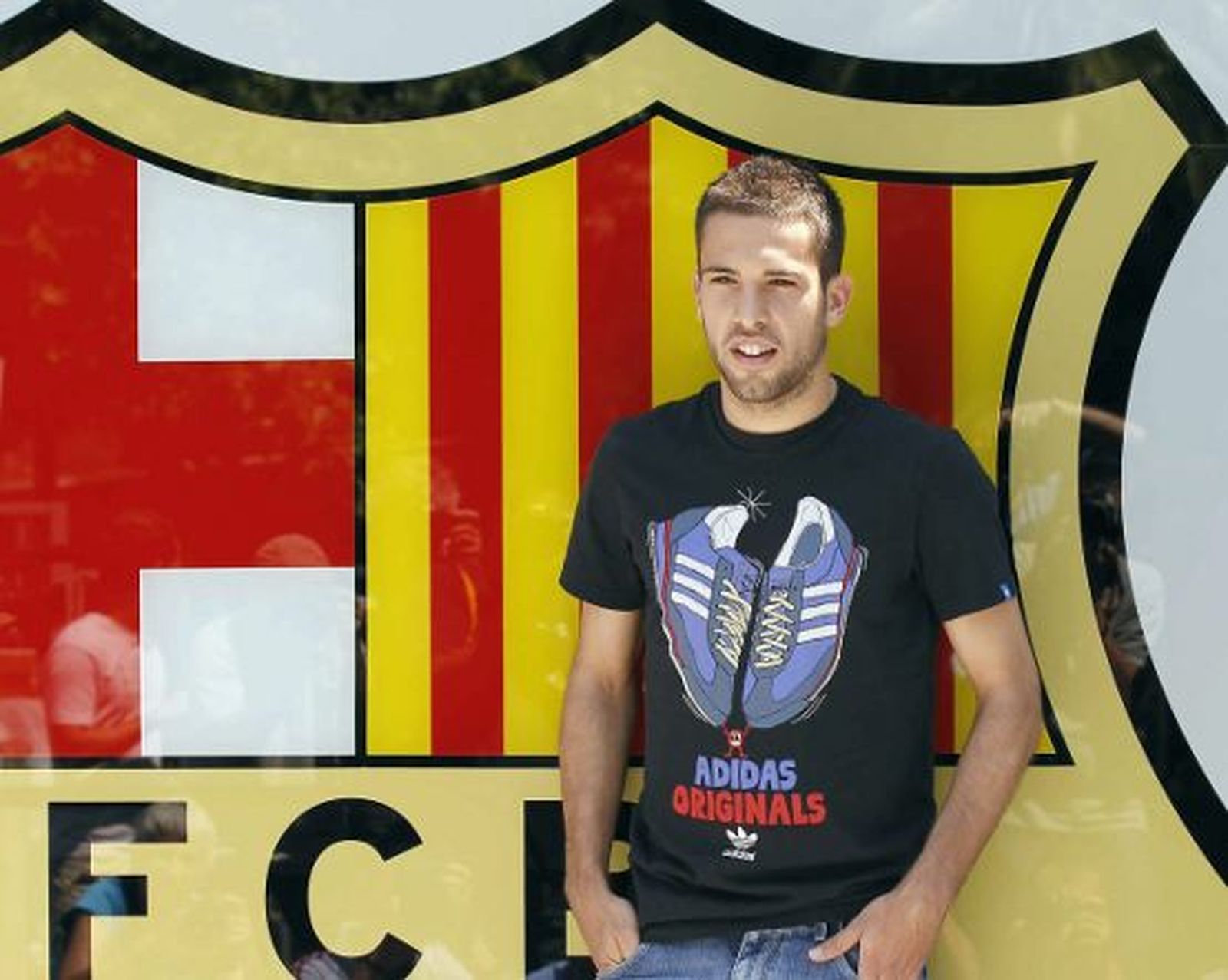 Jordi Alba: "Mi ilusión es jugar en el mejor equipo del mundo"