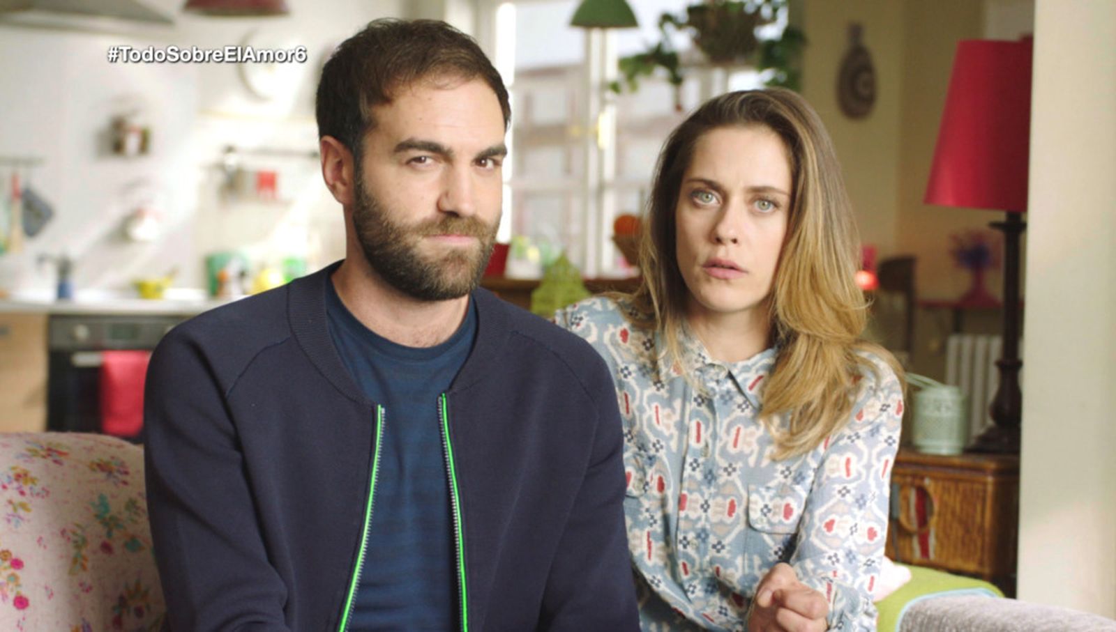 Jon Plazaola y María León, los protagonistas de 'Allí abajo'