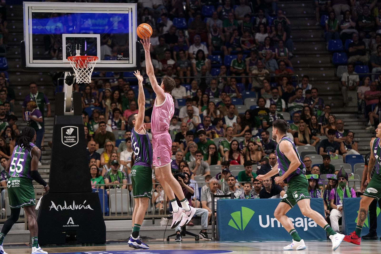 El Unicaja-Joventut, en fotos