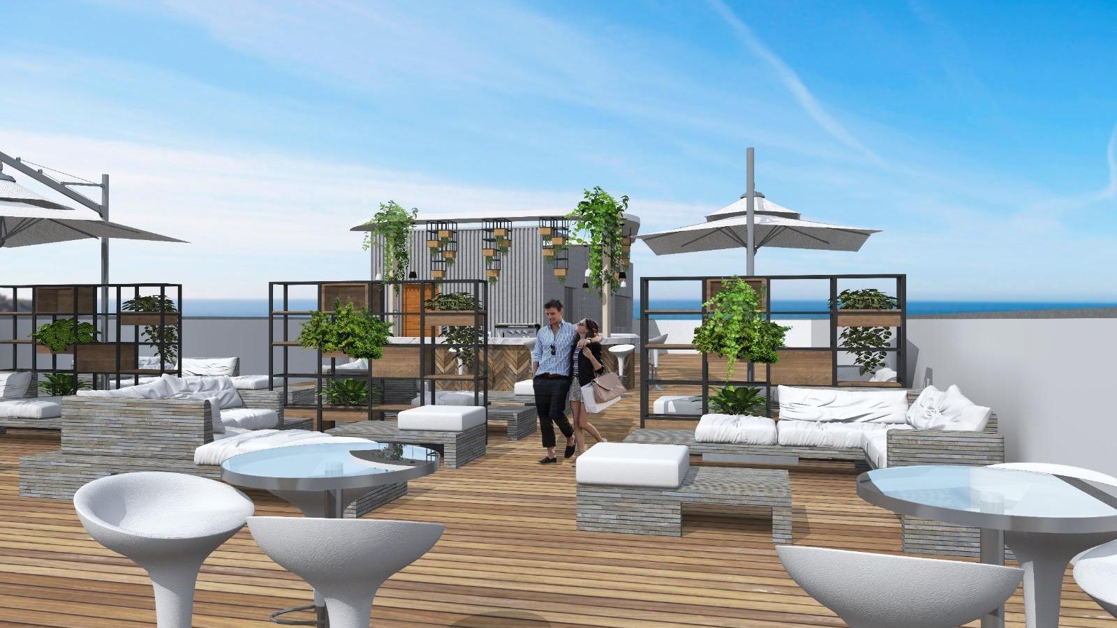 Recreación de la zona chillout