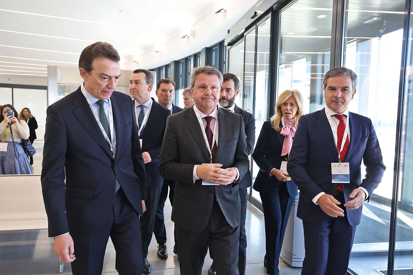 Las fotografías de la presentación del barco de bunkering de GNL y BioGNL 'Alisios LNG', de la filial de Enagás