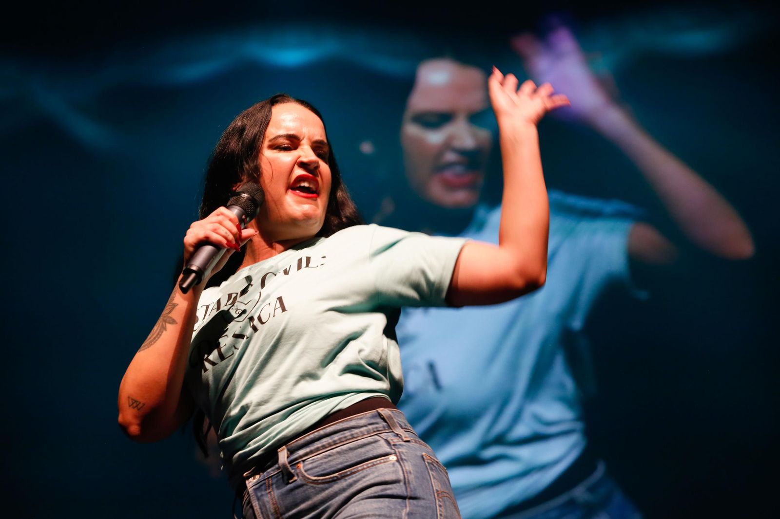 Fotografías del monólogo de Martita de Graná en La Línea