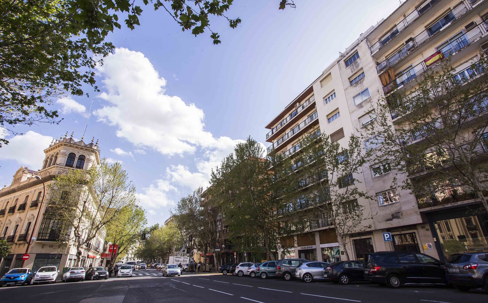 Cada zona del centro cuenta con una altura distinta en el Plan General. En Marqués de Paradas se llega hasta la planta séptima.