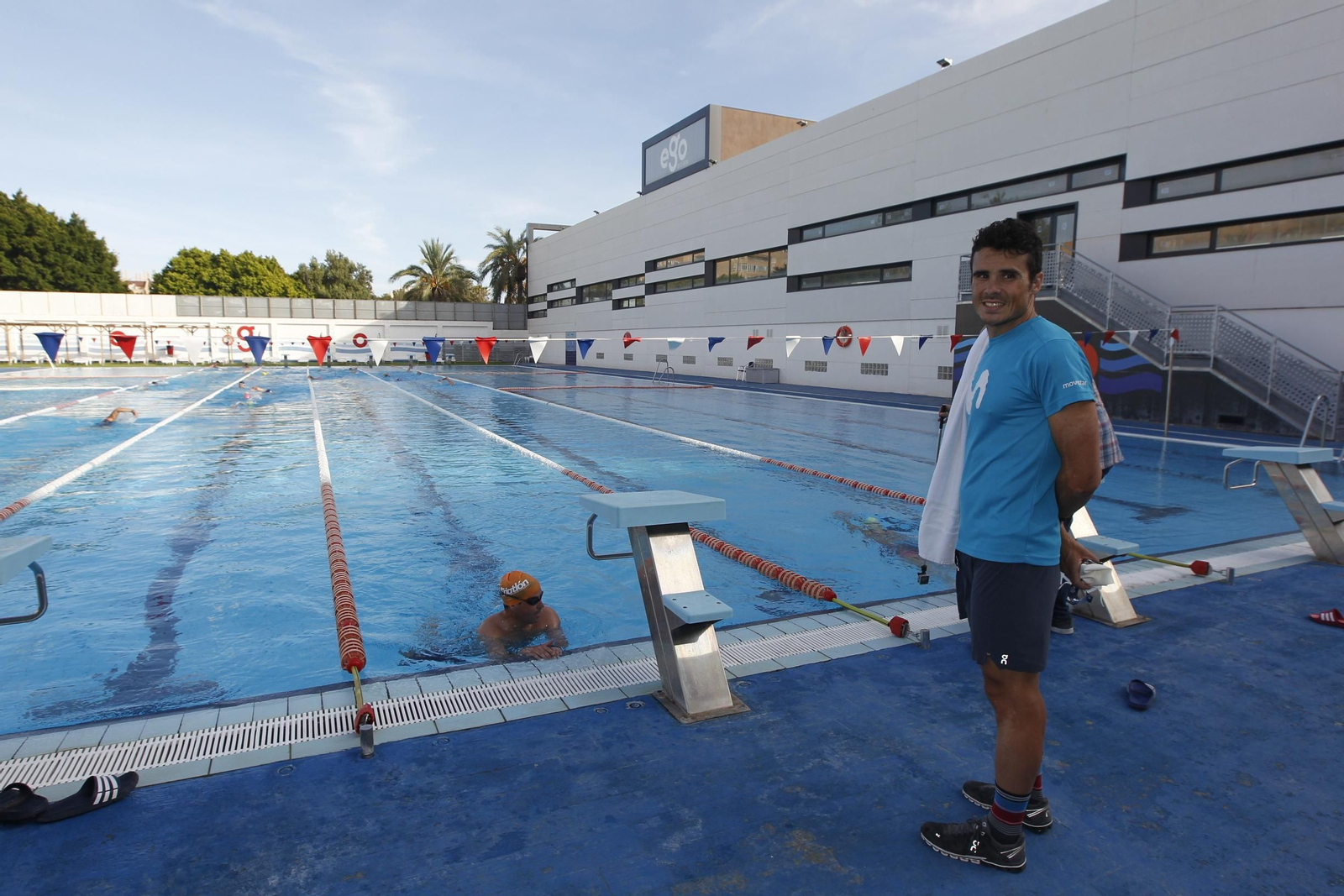 Fotogalería triatleta Javier Gómez Noya en Almería