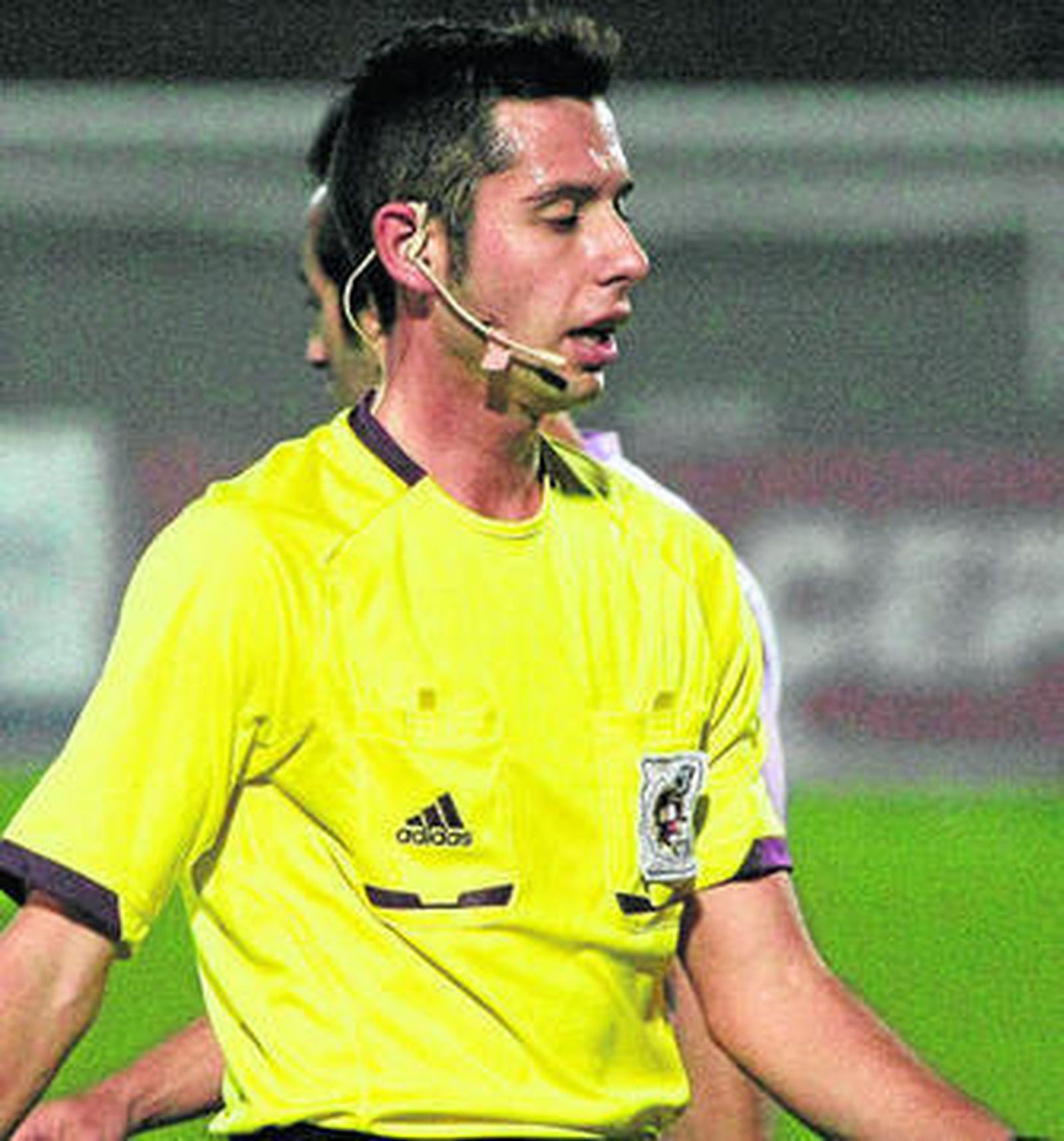 Víctor García Maqueda, en una de sus actuaciones en el Municipal de La Línea.