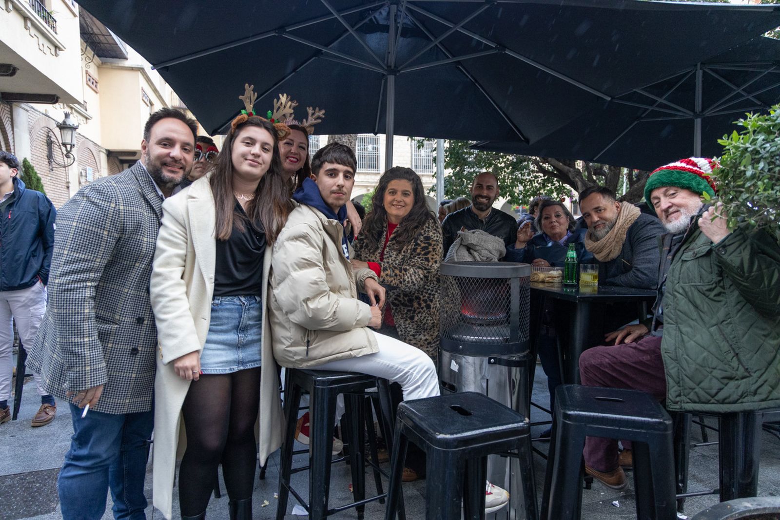 La Tardebuena se celebra en las calles de Jaén