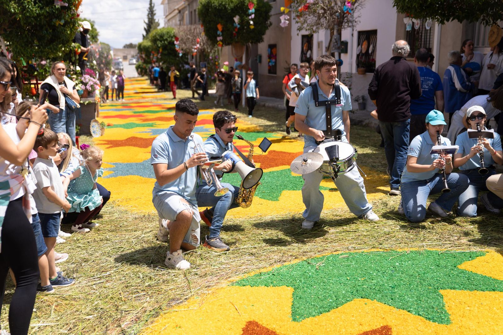 Festividad por la Virgen de Fátima en Tíjola, en imágenes