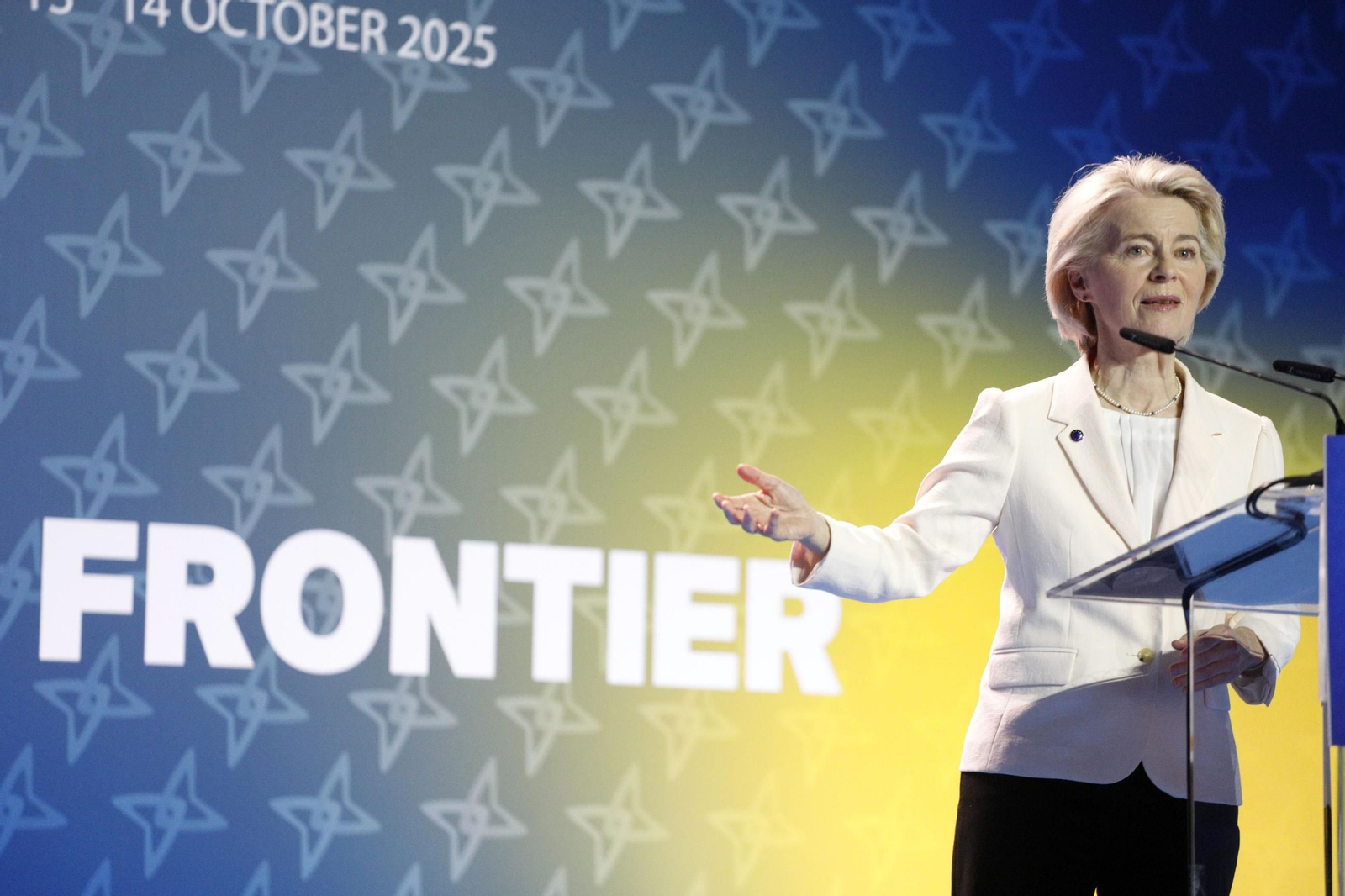 La presidenta de la Comisión Europea, Ursula von der Leyen.