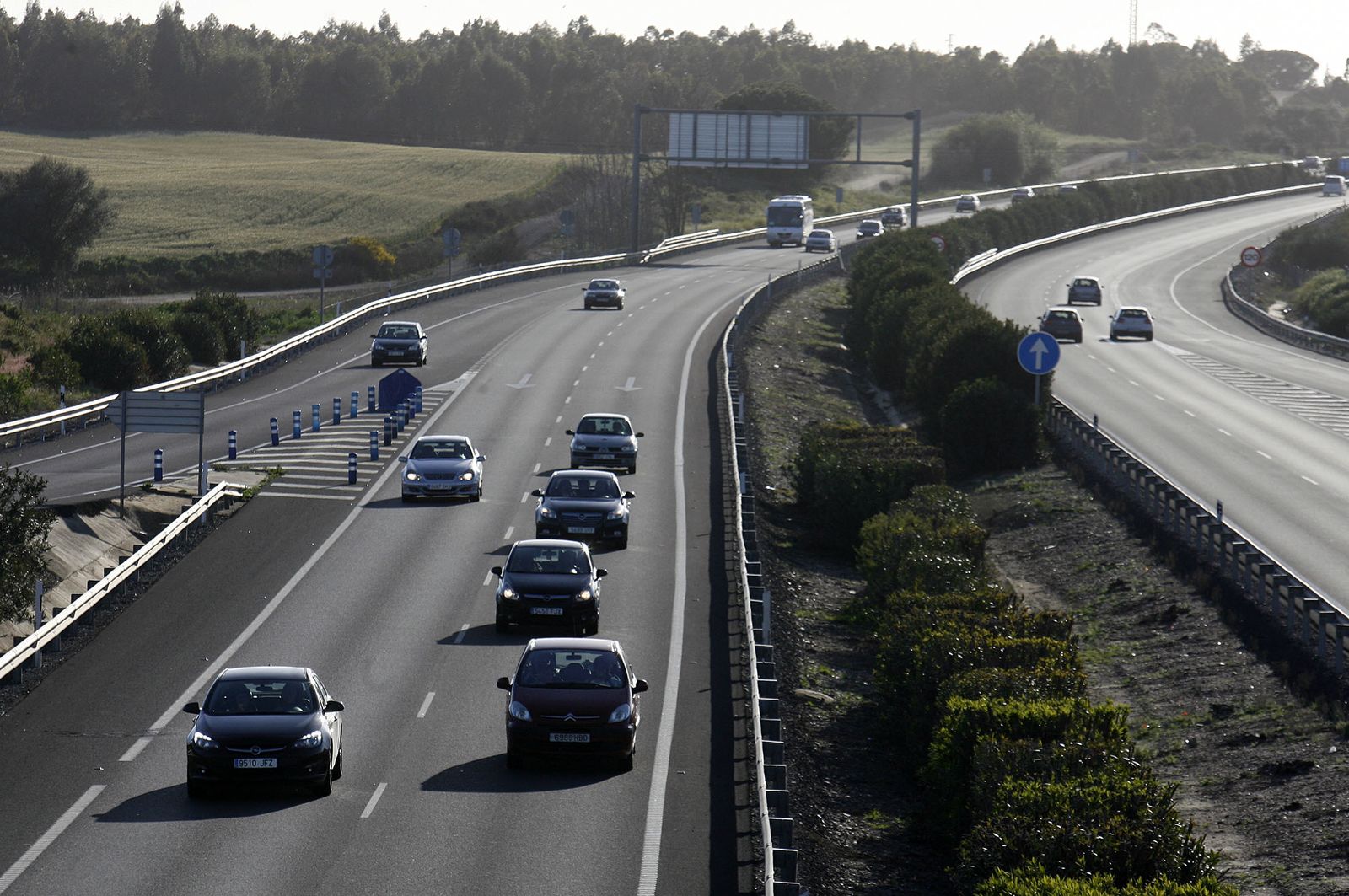 Carretera de Matalascañas.