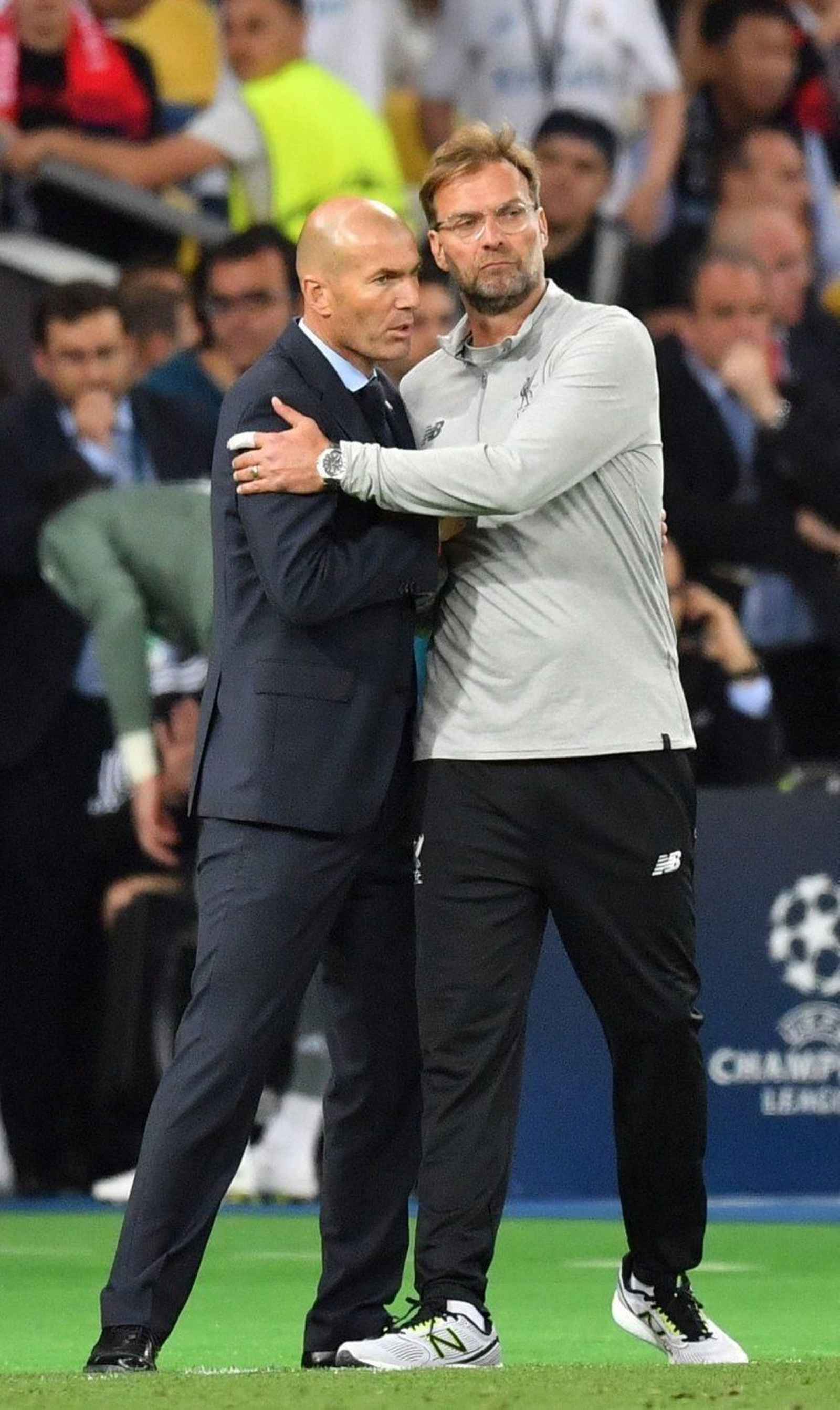 Las imágenes de la final de la Champions en Kiev