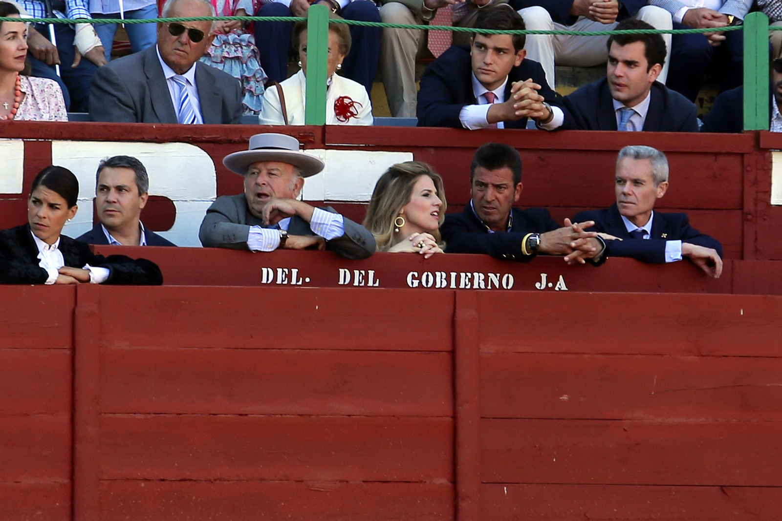Corrida de Rejones en la plaza de Toros de Jerez