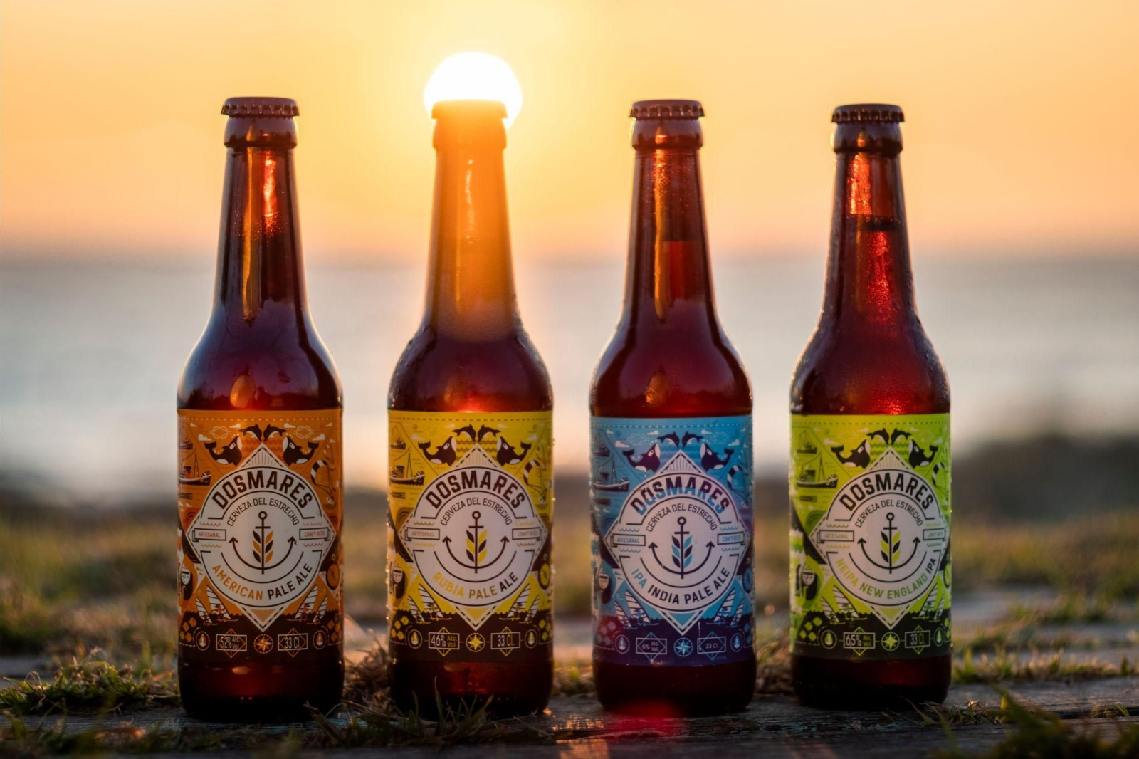 Cervezas Dosmares.