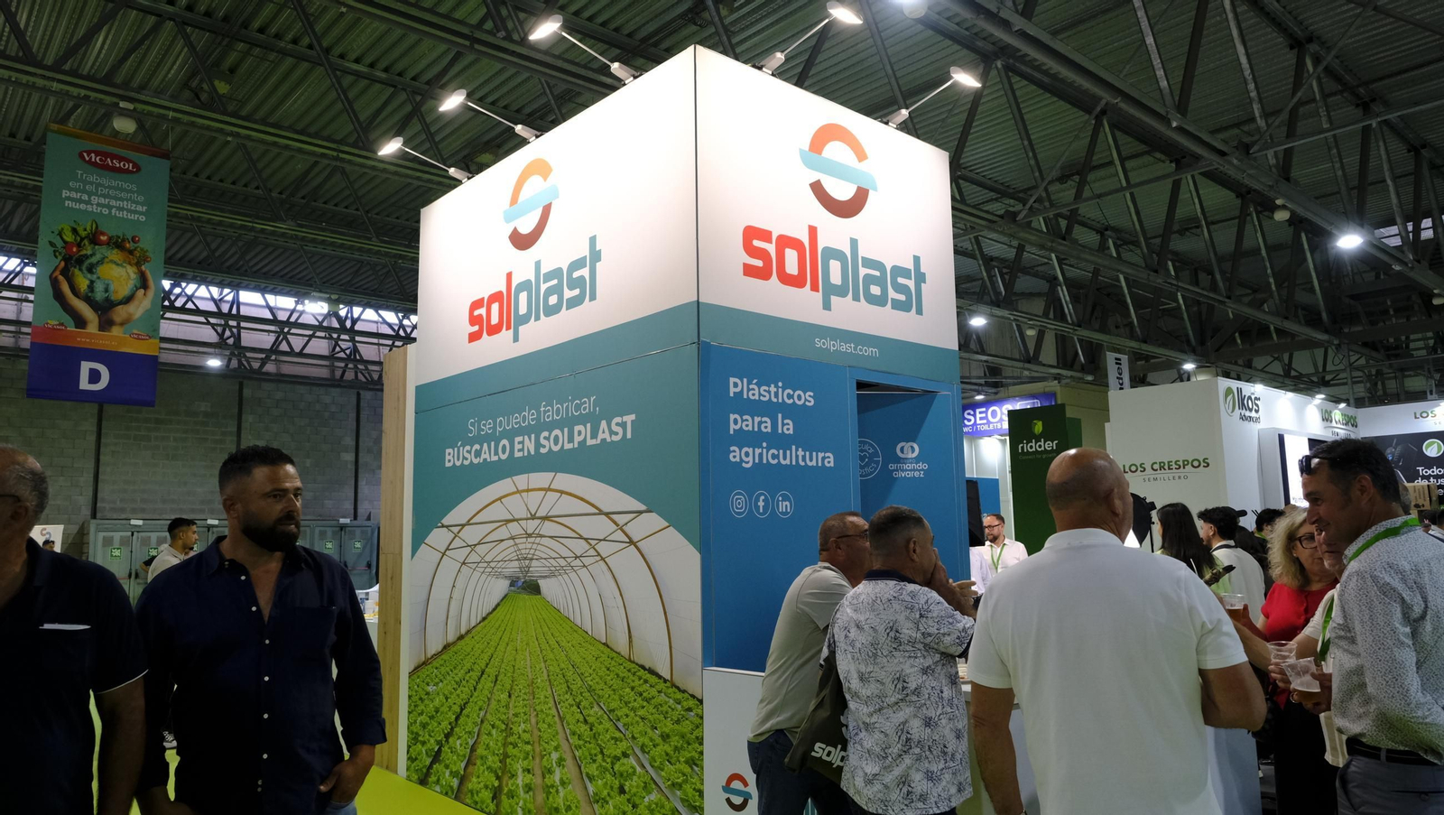 Imágenes del primer día de Infoagro Exhibition en Aguadulce