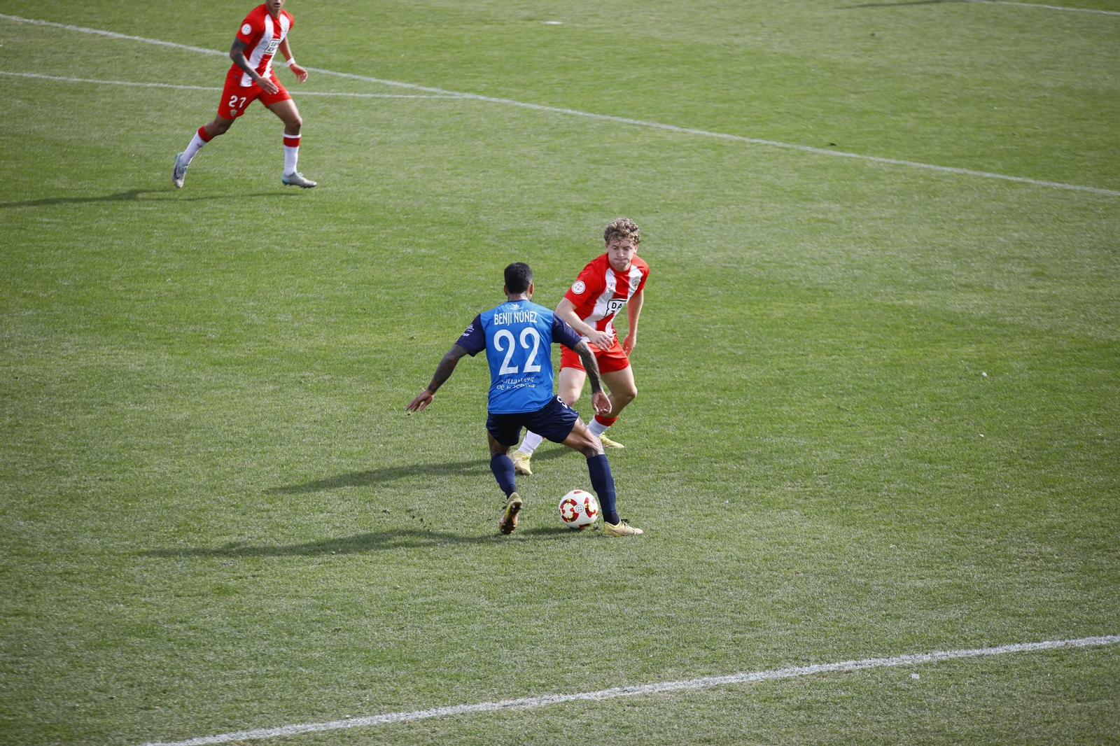 Imágenes del partido entre Almeria B contra Villanovense de segunda RFEF