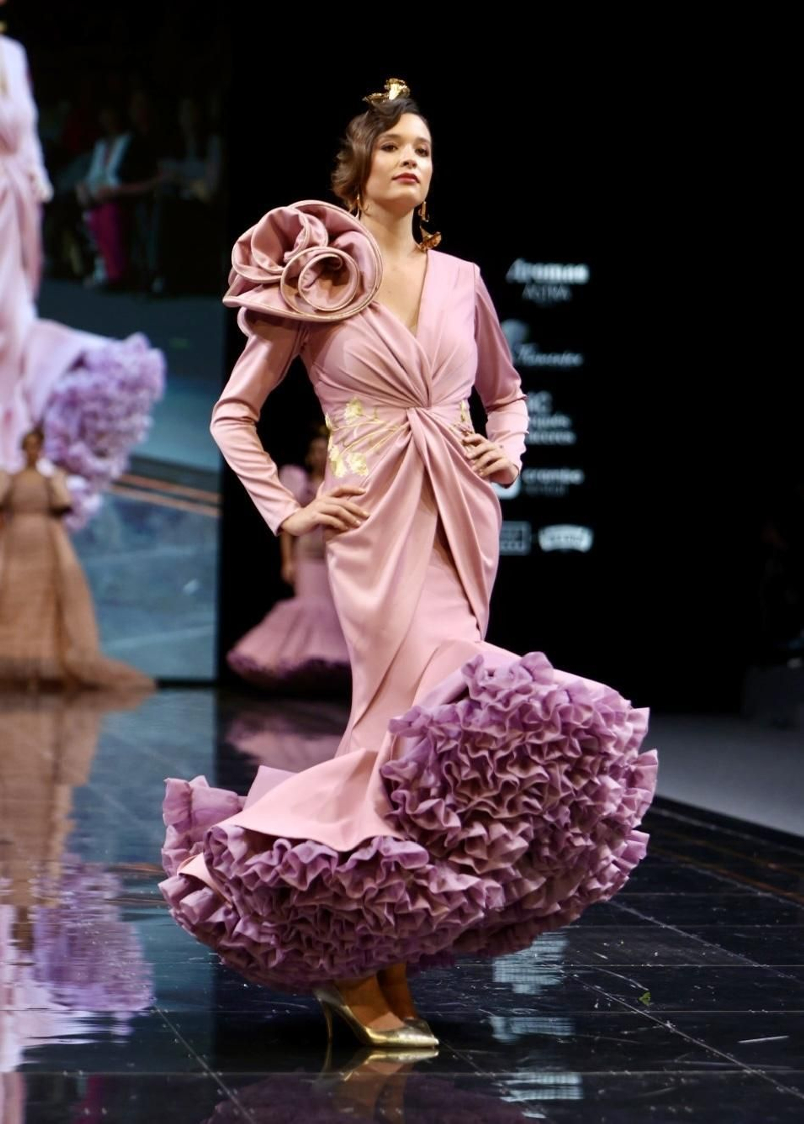 Desfile de Ana Morón en SIMOF, todas las fotos