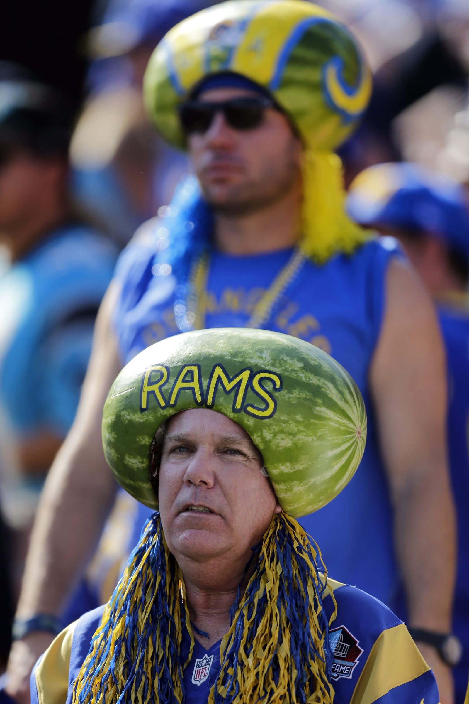 Las sandías, emblema de los Rams