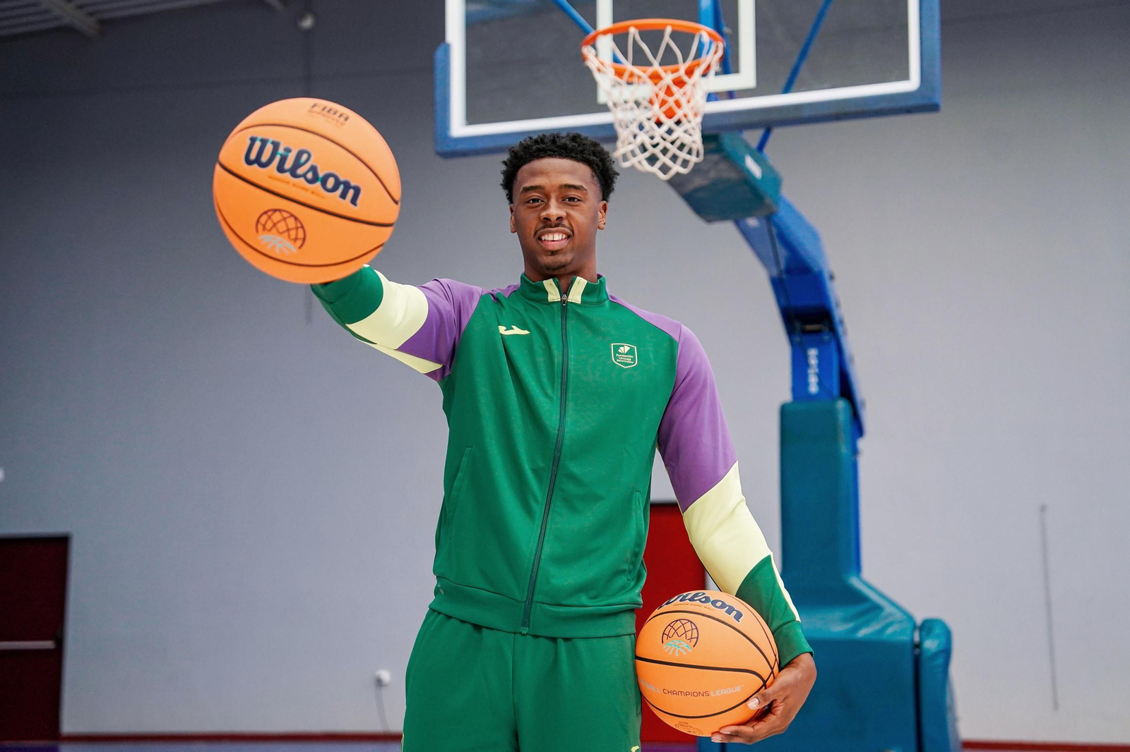 La presentación de Chase Audige con el Unicaja, en fotos.