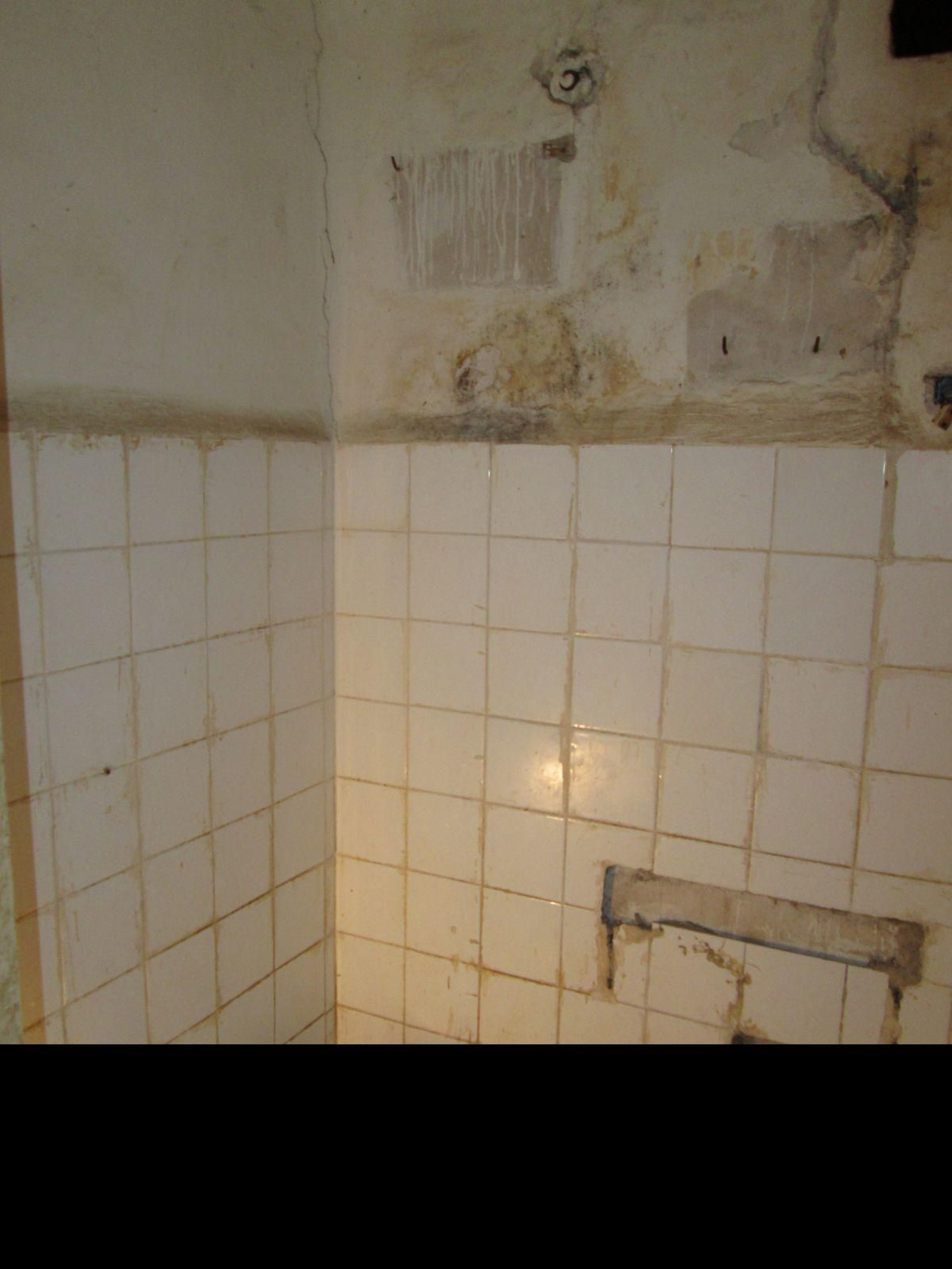 Las imágenes del estado de la barriada