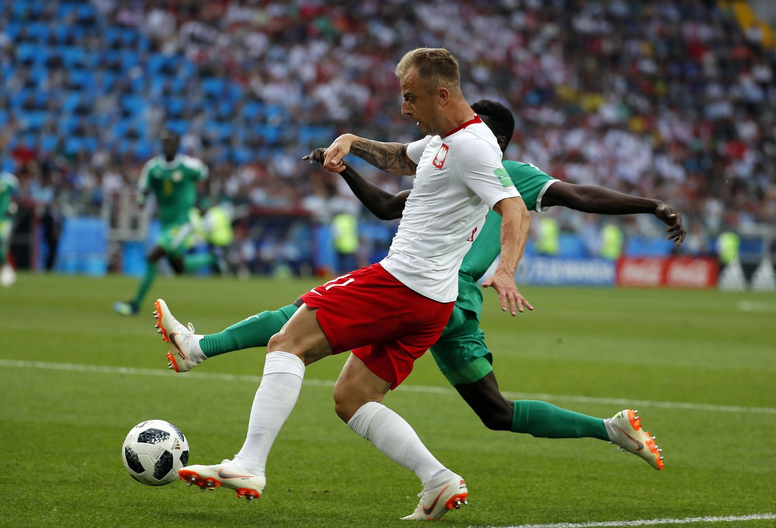 Las imágenes del Polonia-Senegal