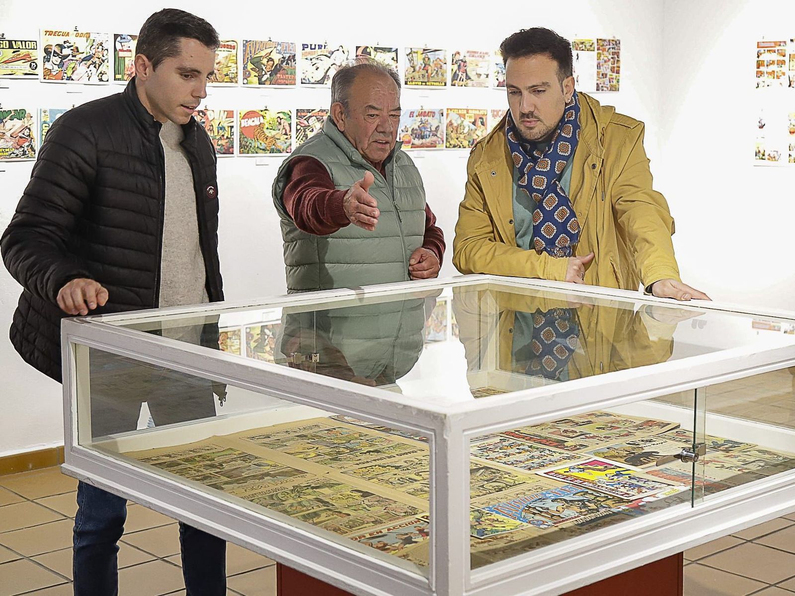 La exposición de tebeos en la Sala Talavera