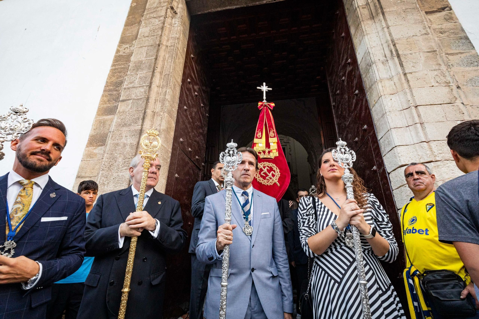 Las imágenes de la procesión de la Virgen del Rosario en Cádiz
