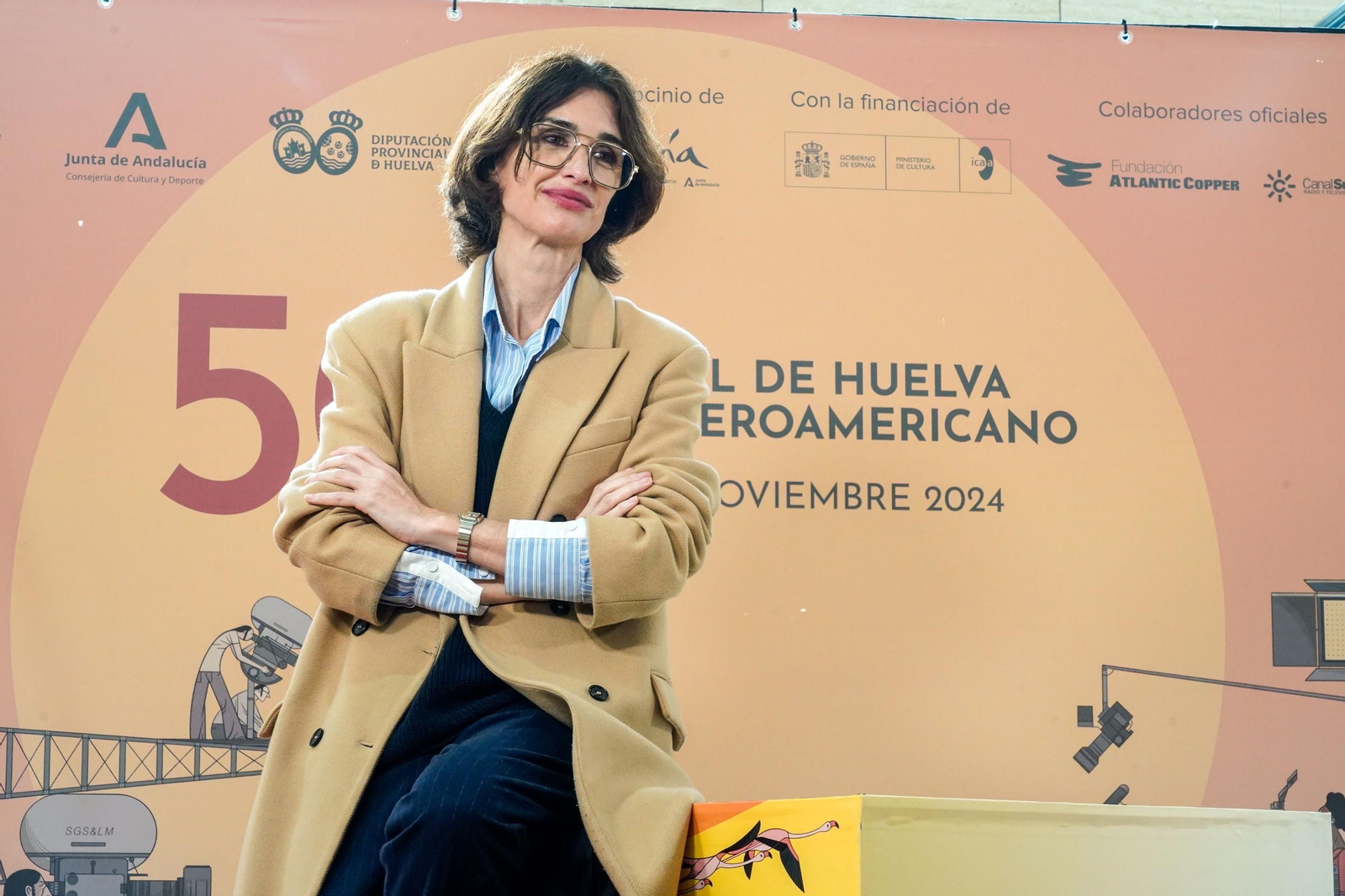 Imágenes de Paz Vega, ganadora del Premio Luz de la 50 edición del Festival de Cine Iberoamericano