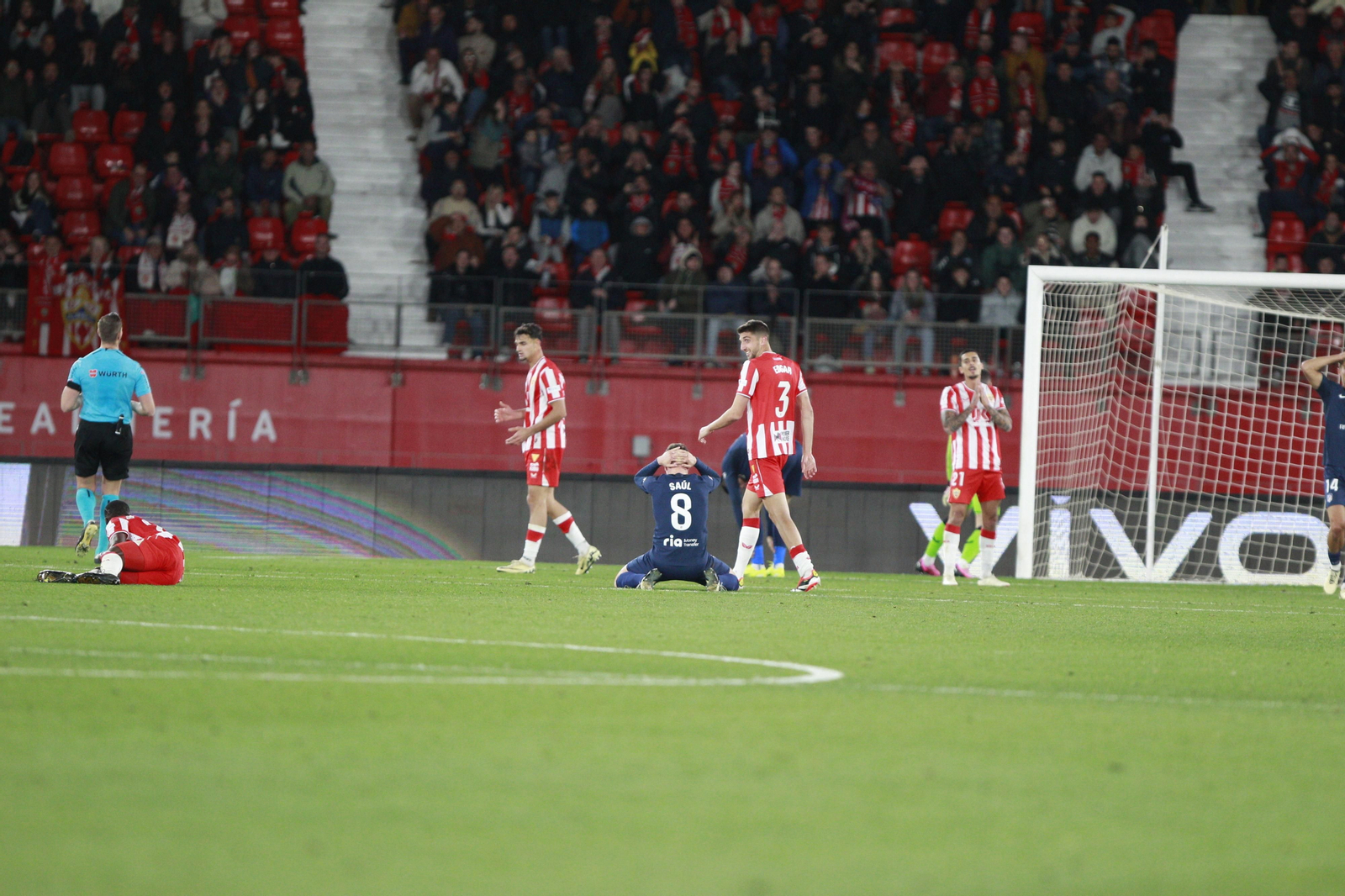 Las mejores imágenes del partido U.D. Almería-Atlético de Madrid