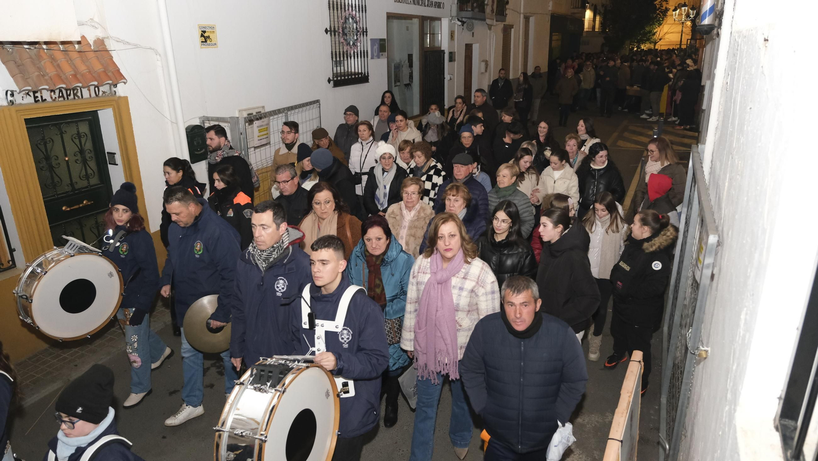 Procesión de San Antón en Fiñana, en imágenes