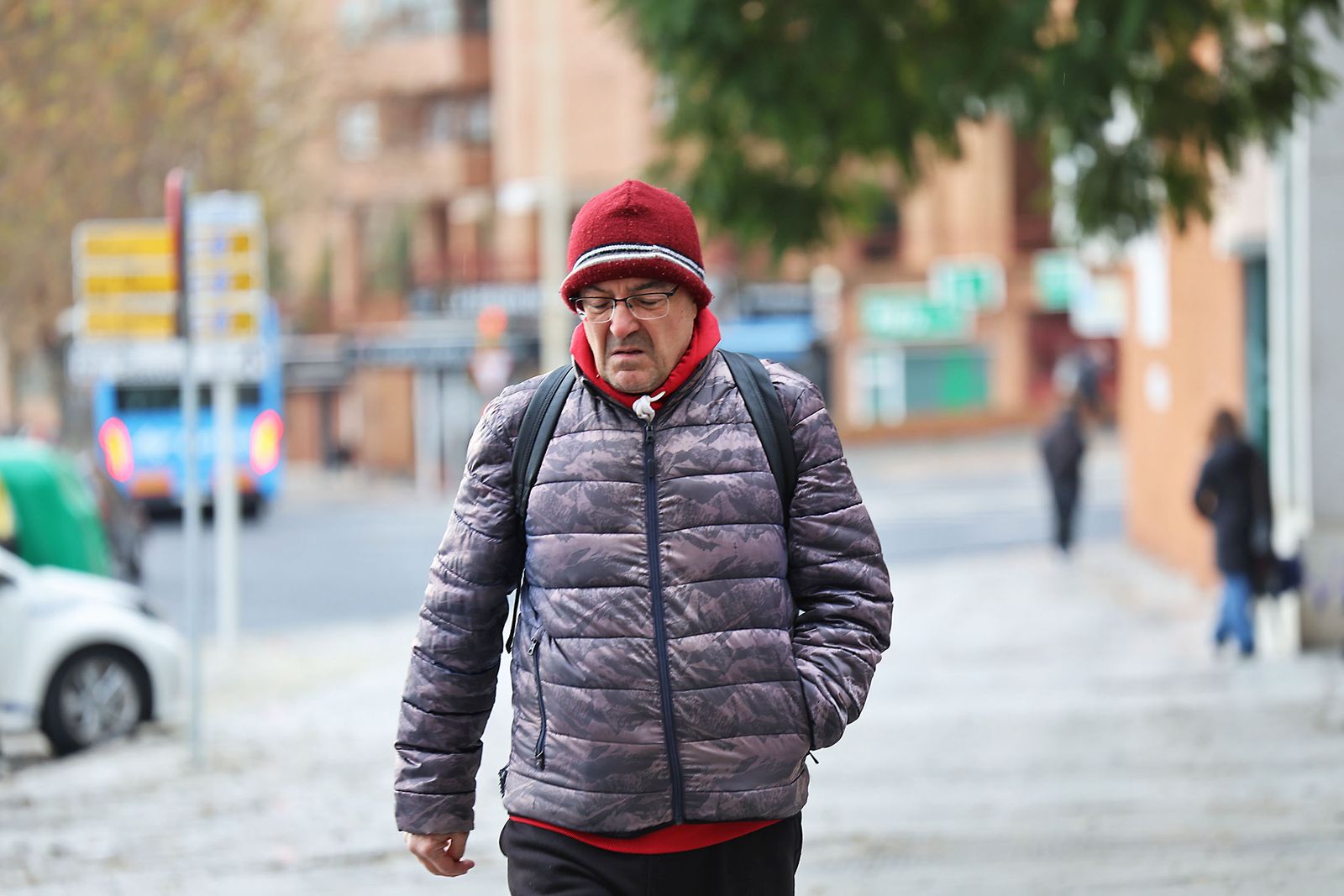 Lluvia y frío intenso en la mañana de miércoles