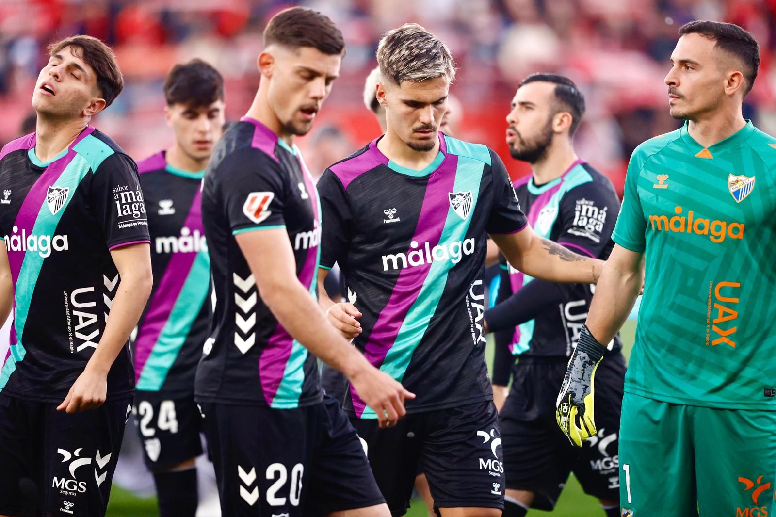 El Granada-Málaga CF, en fotos